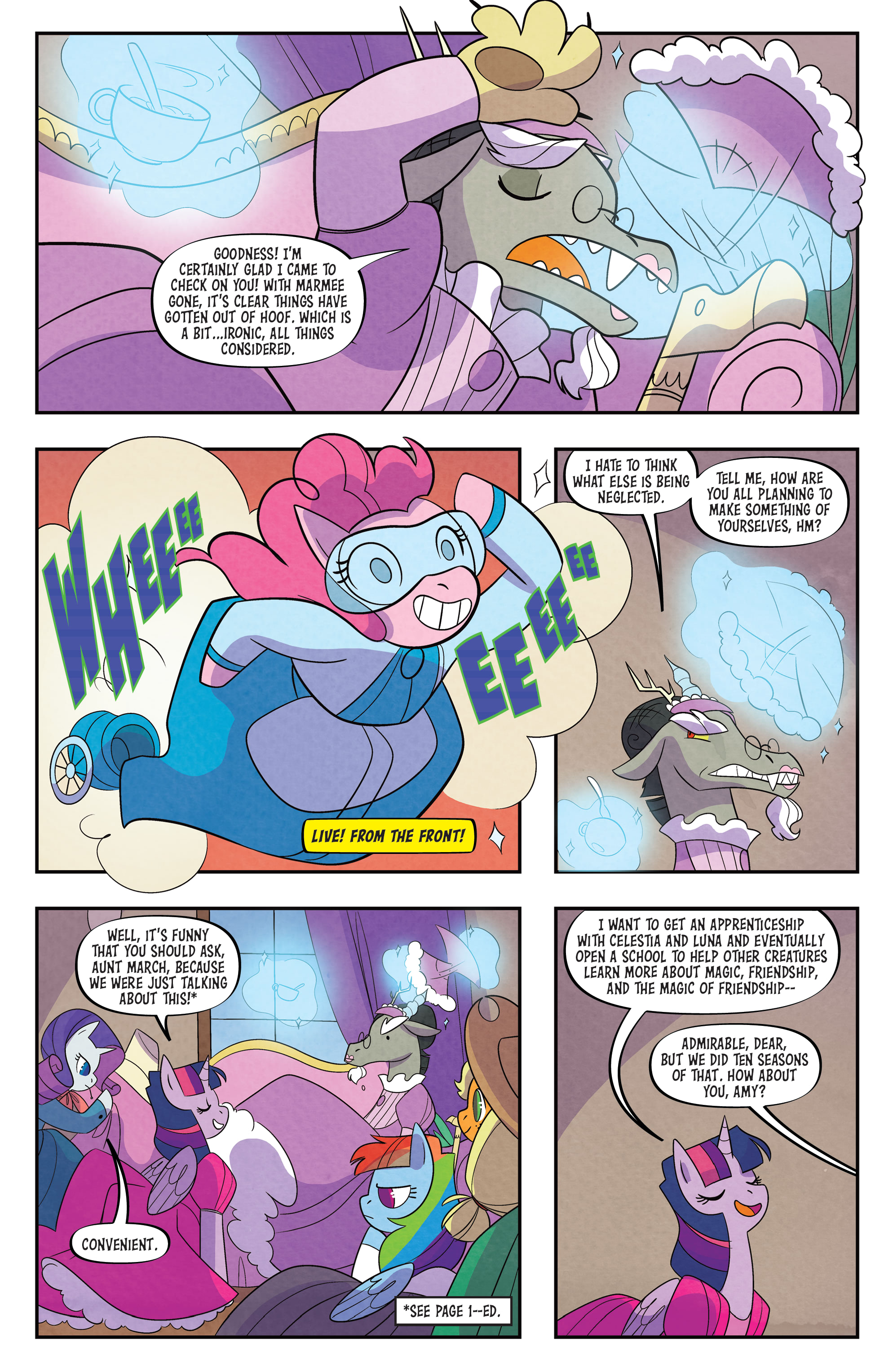 Read online My Little Pony: Classics Reimagined - Little Fillies comic -  Issue #3 - 16