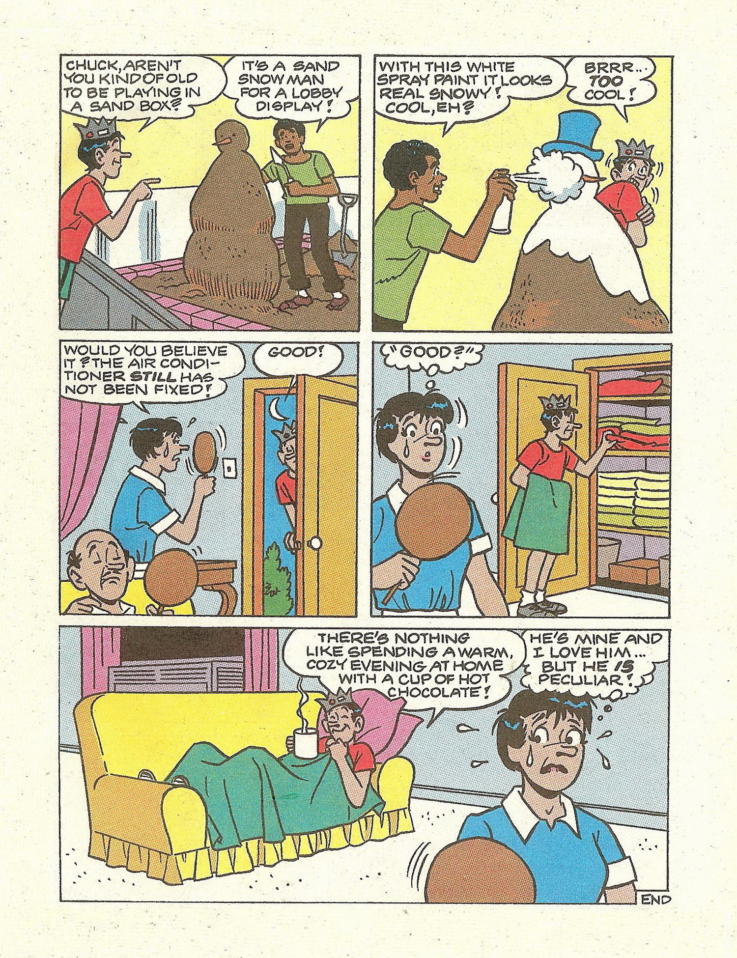 Read online Jughead Jones Comics Digest comic -  Issue #77 - 7