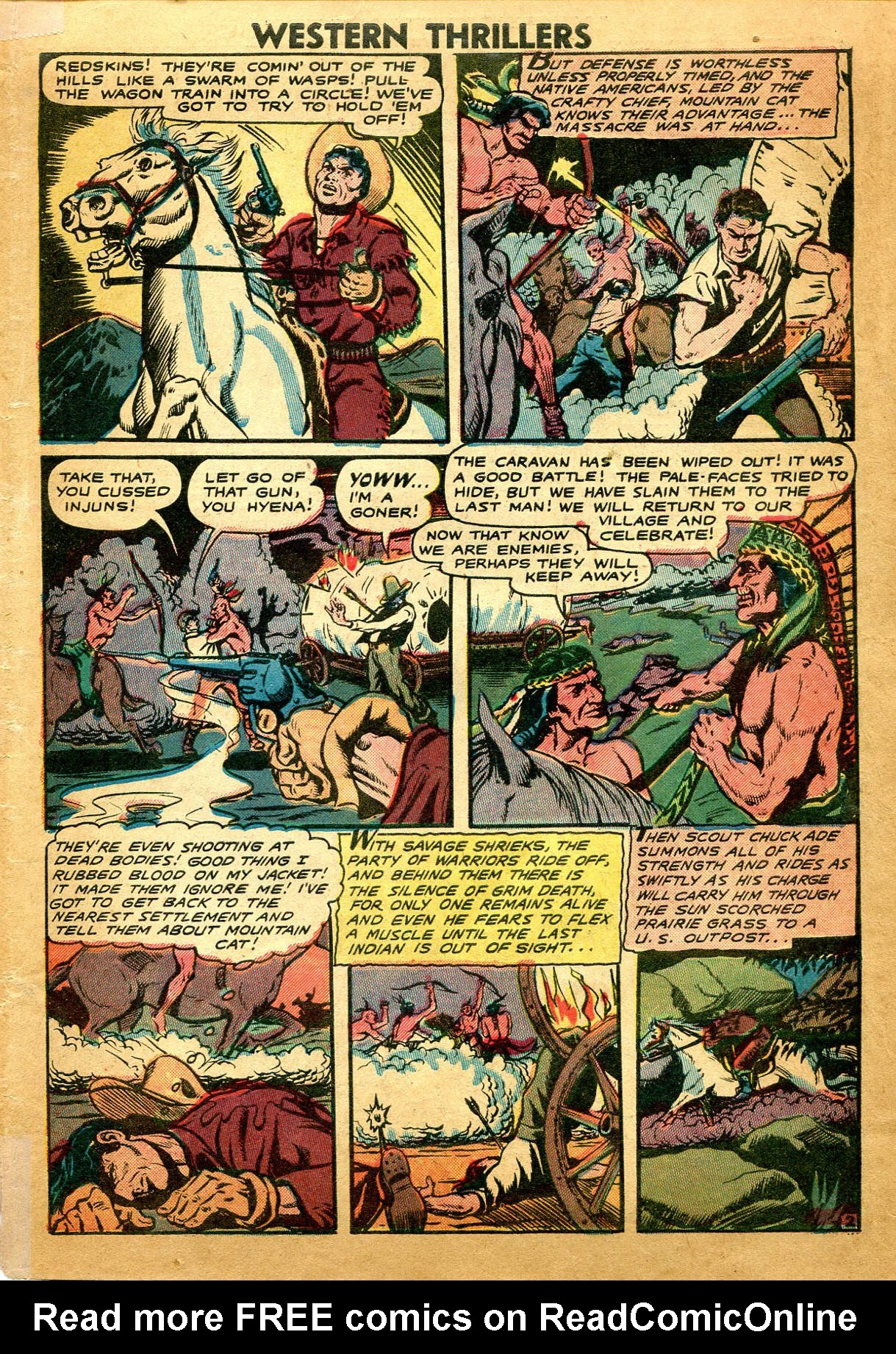Read online Western Thrillers (1948) comic -  Issue #5 - 3