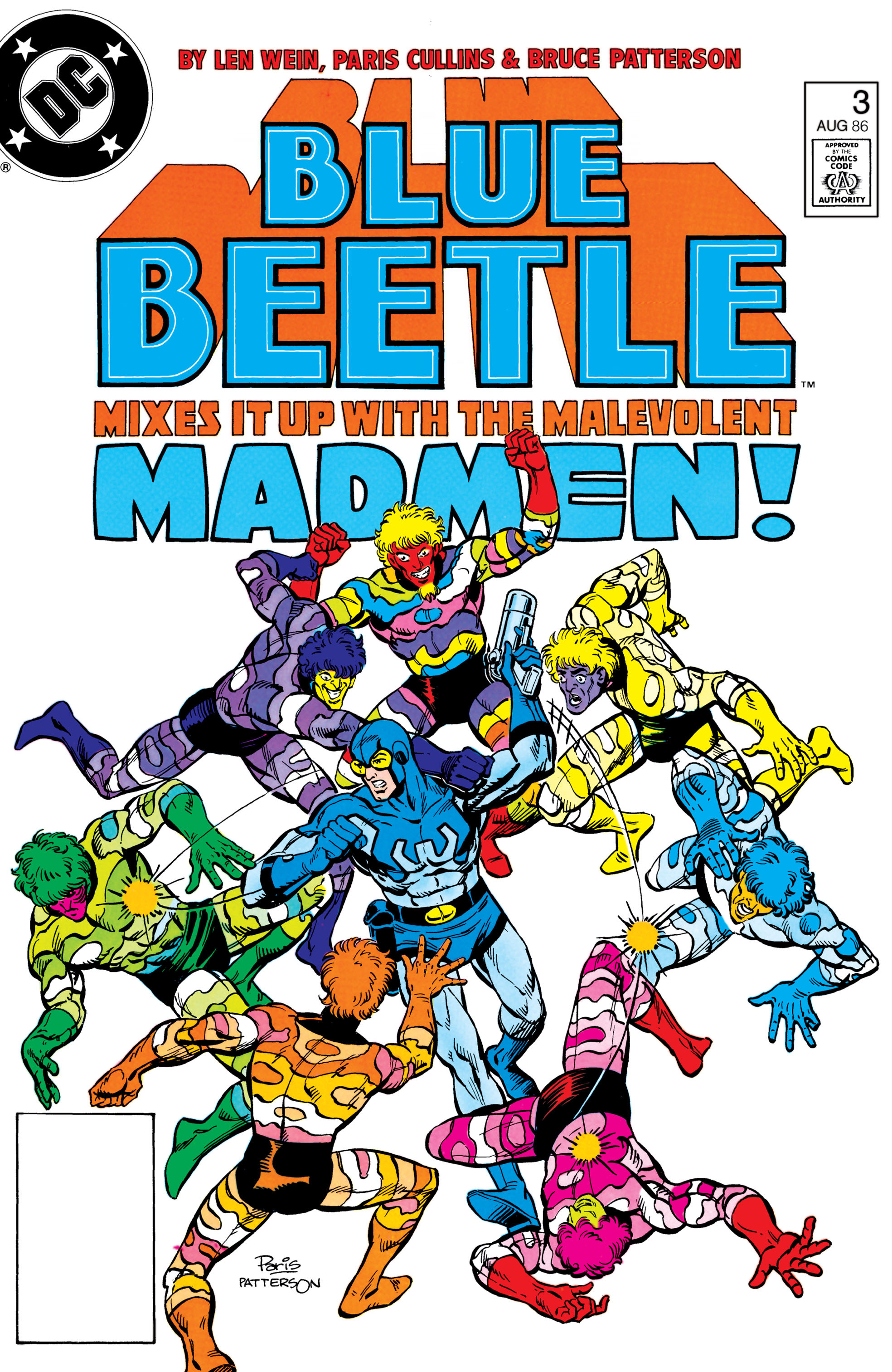 Read online Blue Beetle (1986) comic -  Issue #3 - 1