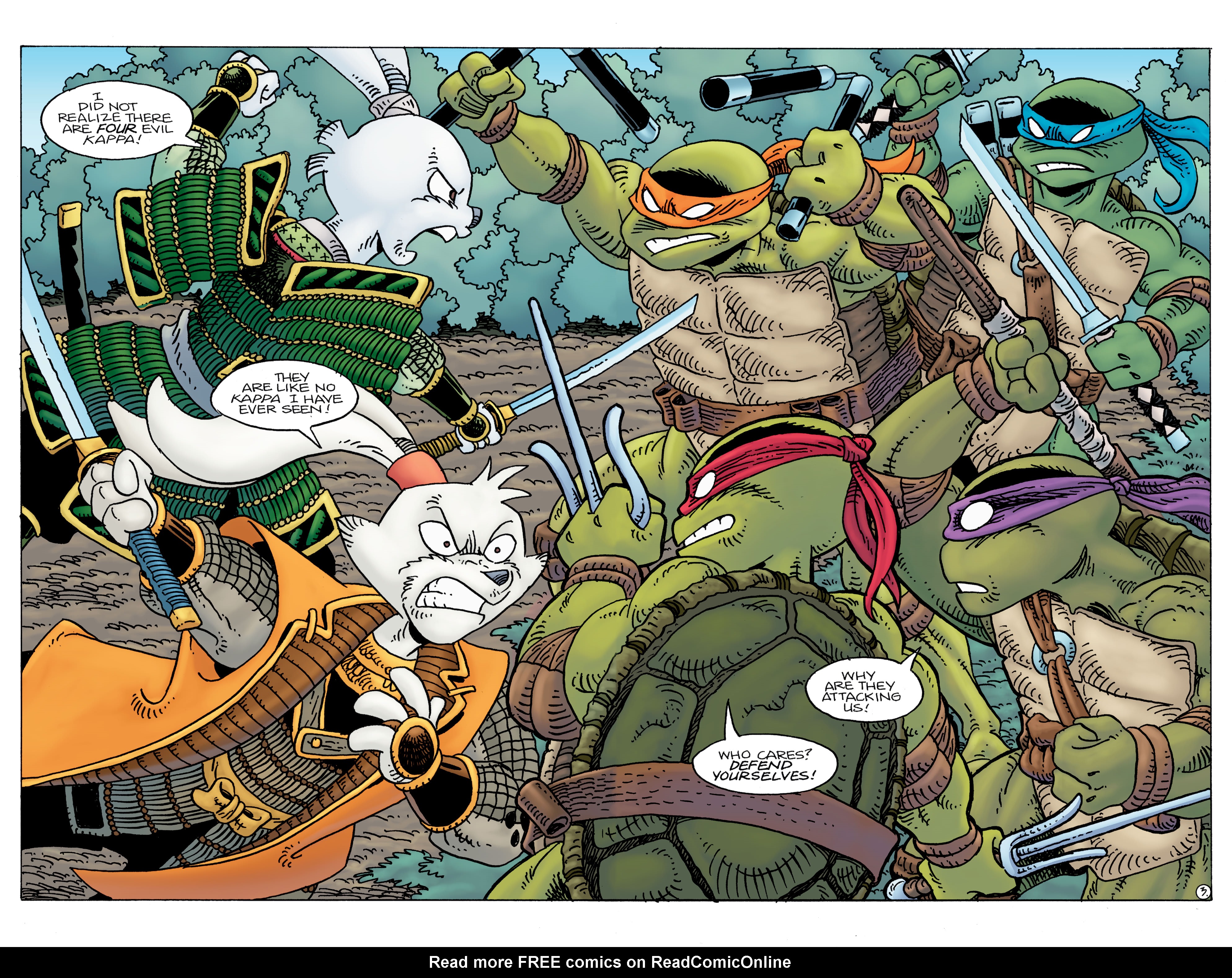 Read online Teenage Mutant Ninja Turtles/Usagi Yojimbo: WhereWhen comic -  Issue #2 - 5