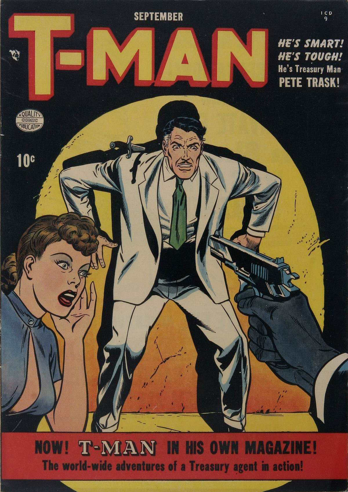 Read online T-Man: World Wide Trouble Shooter comic -  Issue #1 - 1