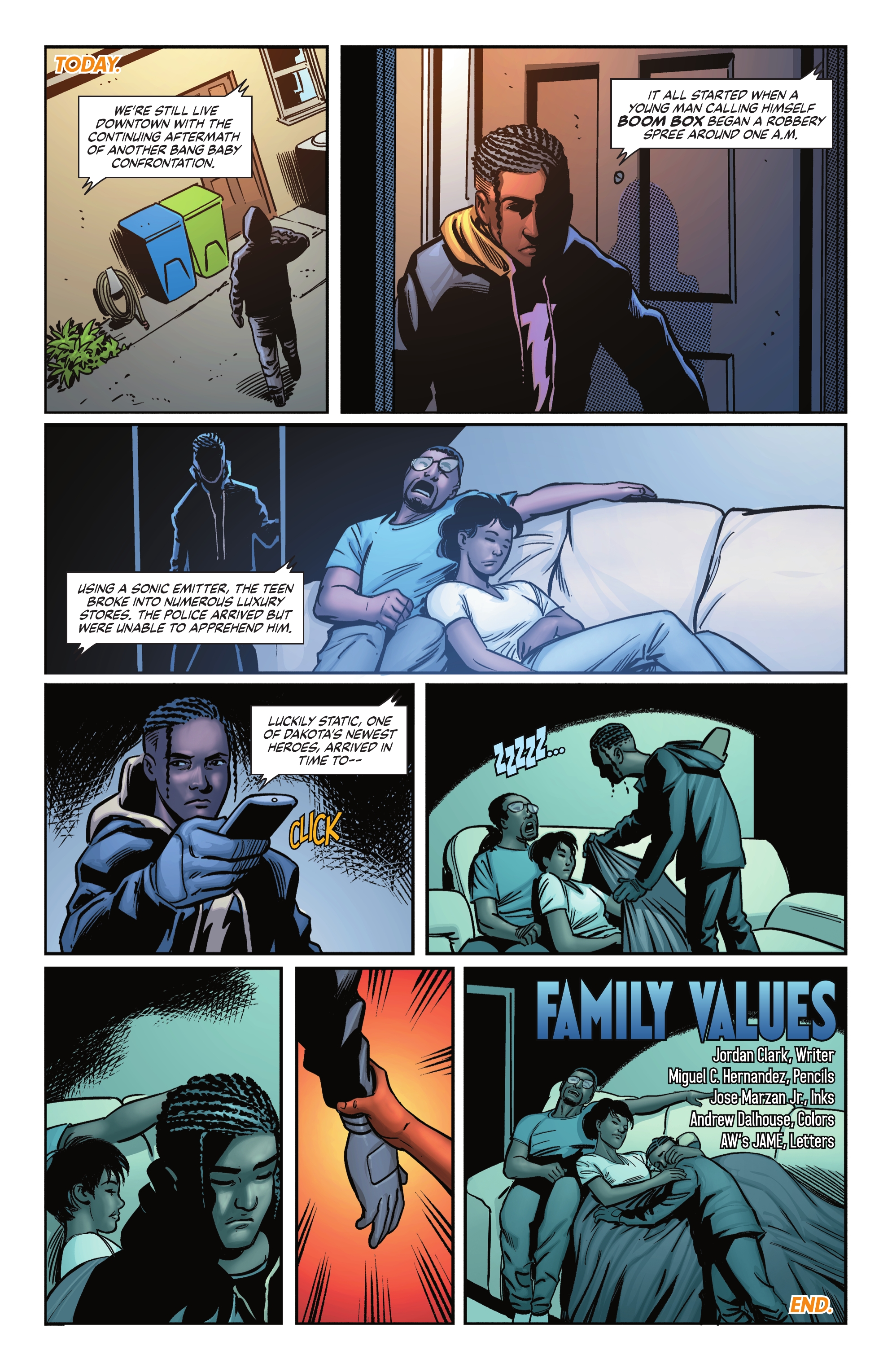 Read online New Talent Showcase: The Milestone Initiative comic -  Issue # TPB - 93