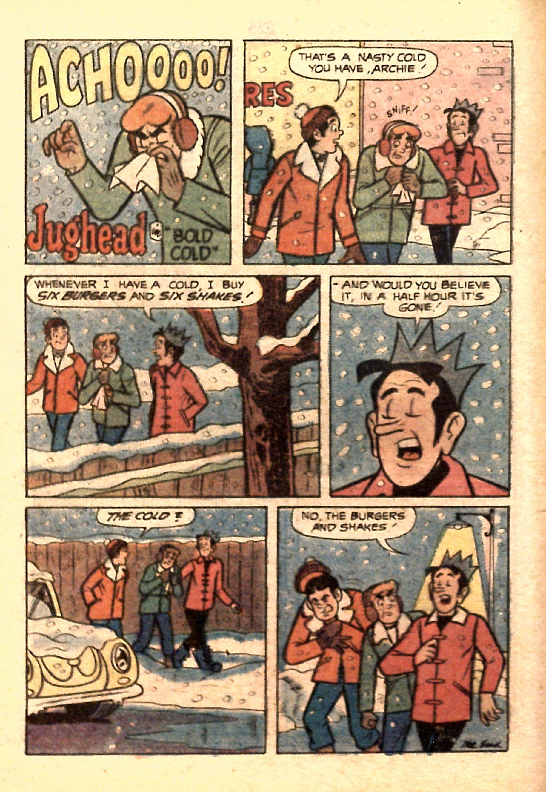 Read online Archie...Archie Andrews, Where Are You? Digest Magazine comic -  Issue #17 - 112