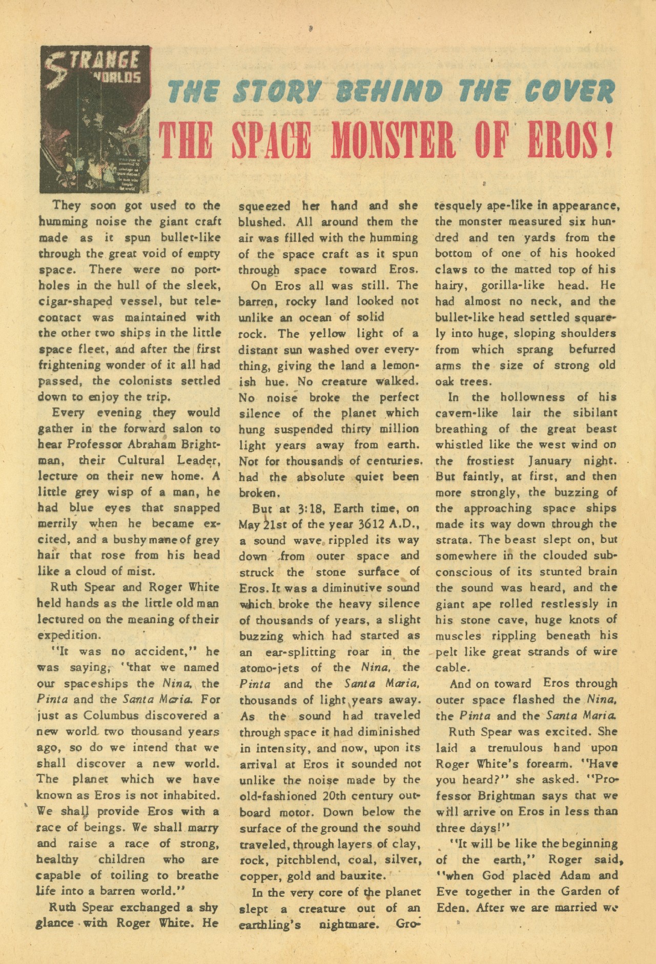 Read online Strange Worlds (1950) comic -  Issue #7 - 28