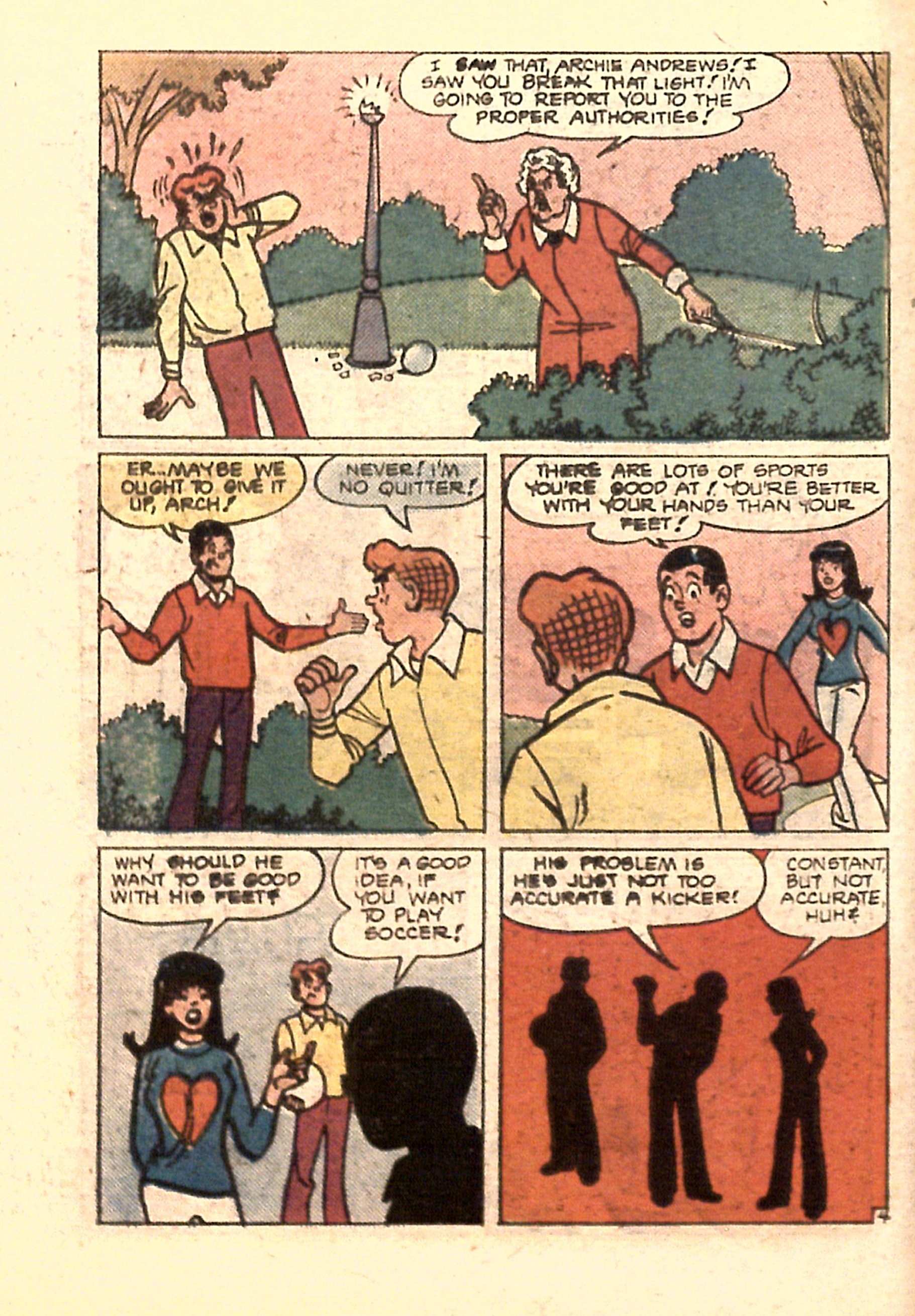 Read online Archie...Archie Andrews, Where Are You? Digest Magazine comic -  Issue #15 - 126