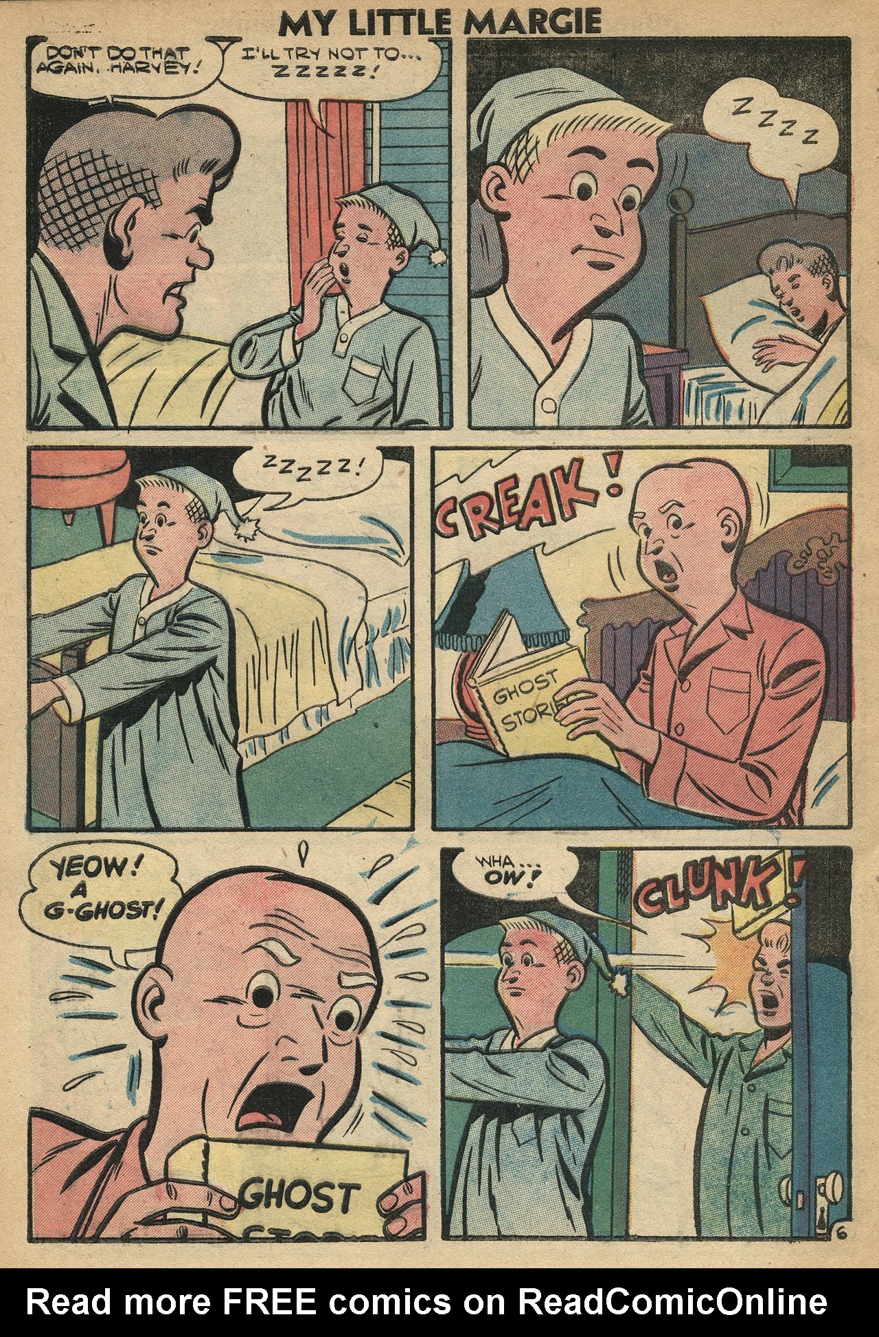 Read online My Little Margie (1954) comic -  Issue #27 - 28