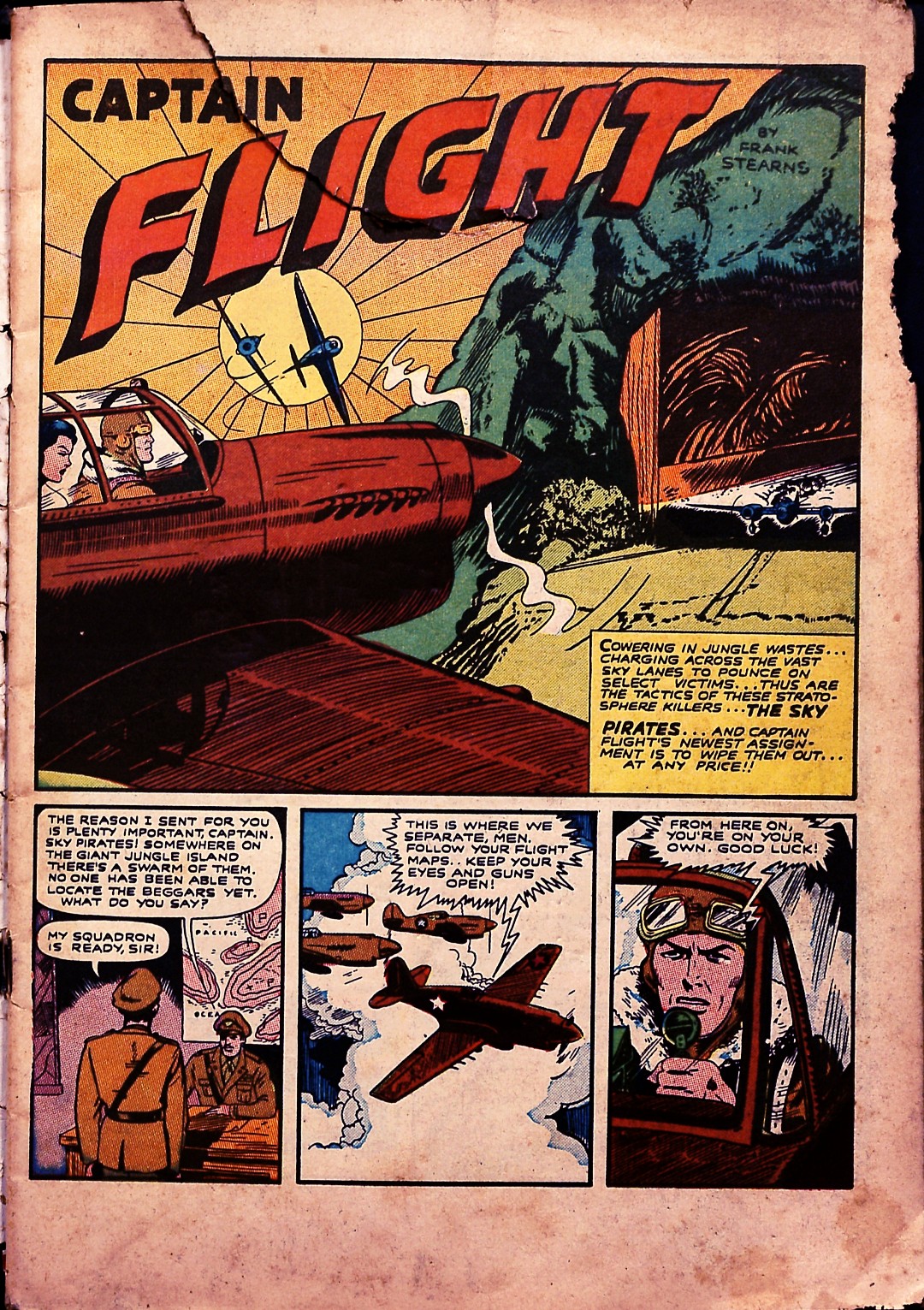 Read online Captain Flight Comics comic -  Issue #10 - 4