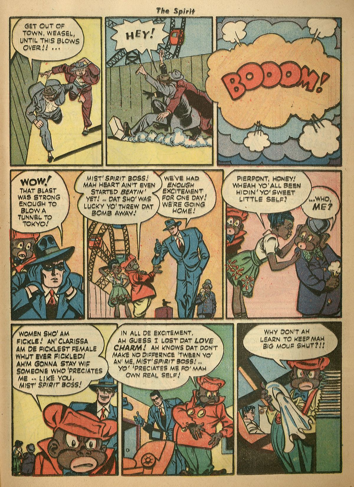 Read online The Spirit (1944) comic -  Issue #4 - 33