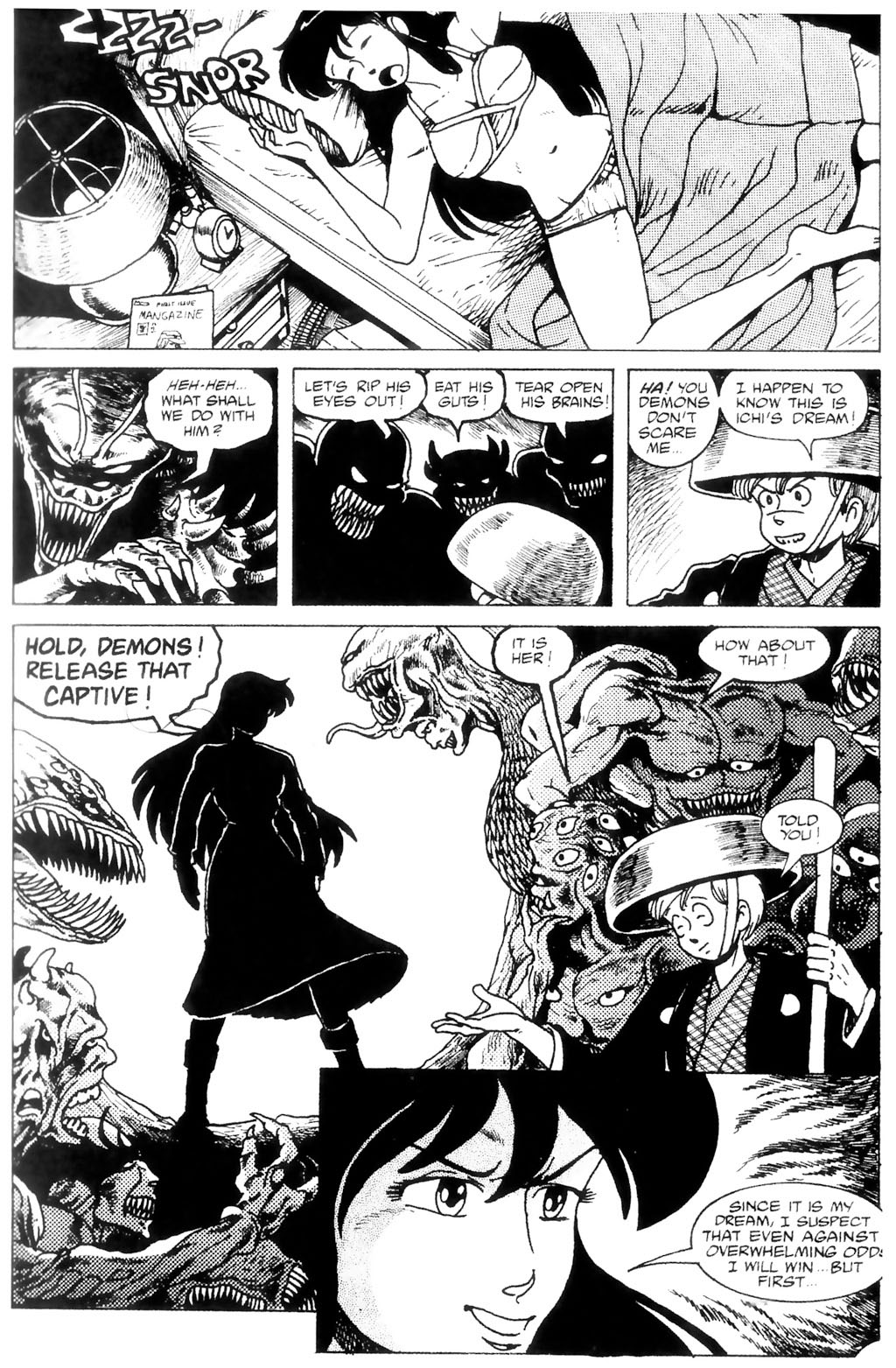 Read online Ninja High School: Of Rats & Men comic -  Issue # TPB - 15