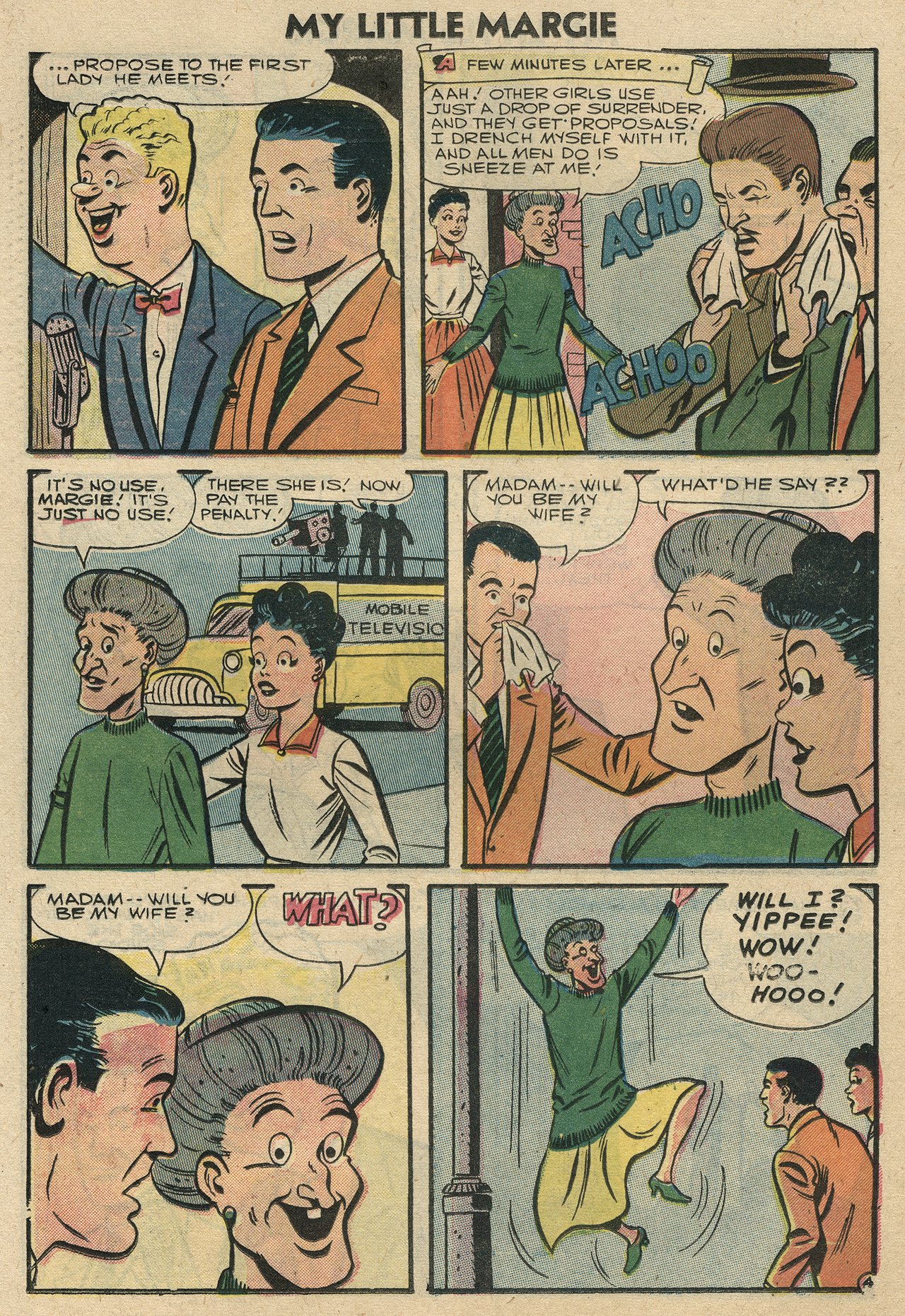 Read online My Little Margie (1954) comic -  Issue #14 - 26