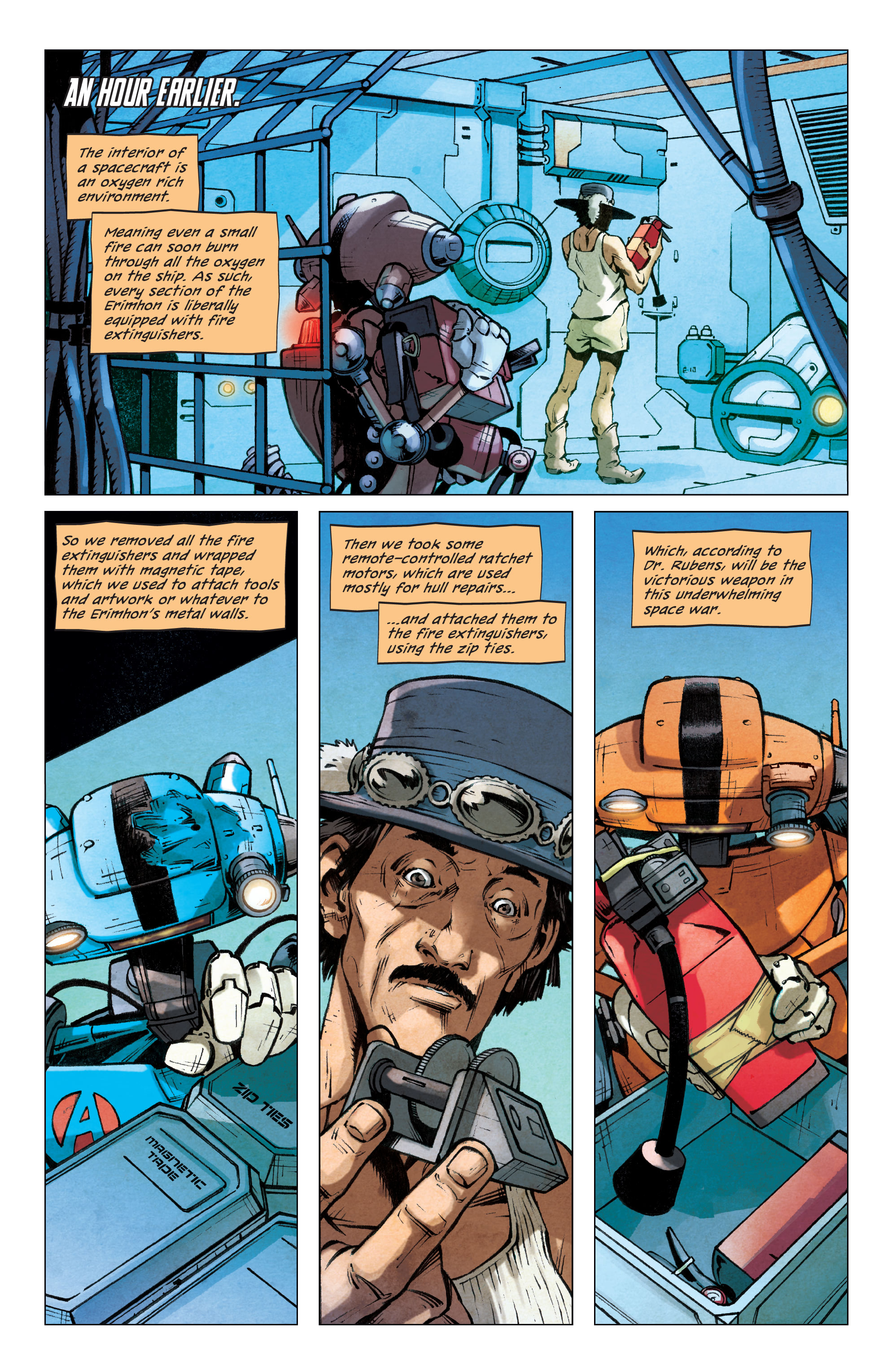 Read online Traveling To Mars comic -  Issue #6 - 17