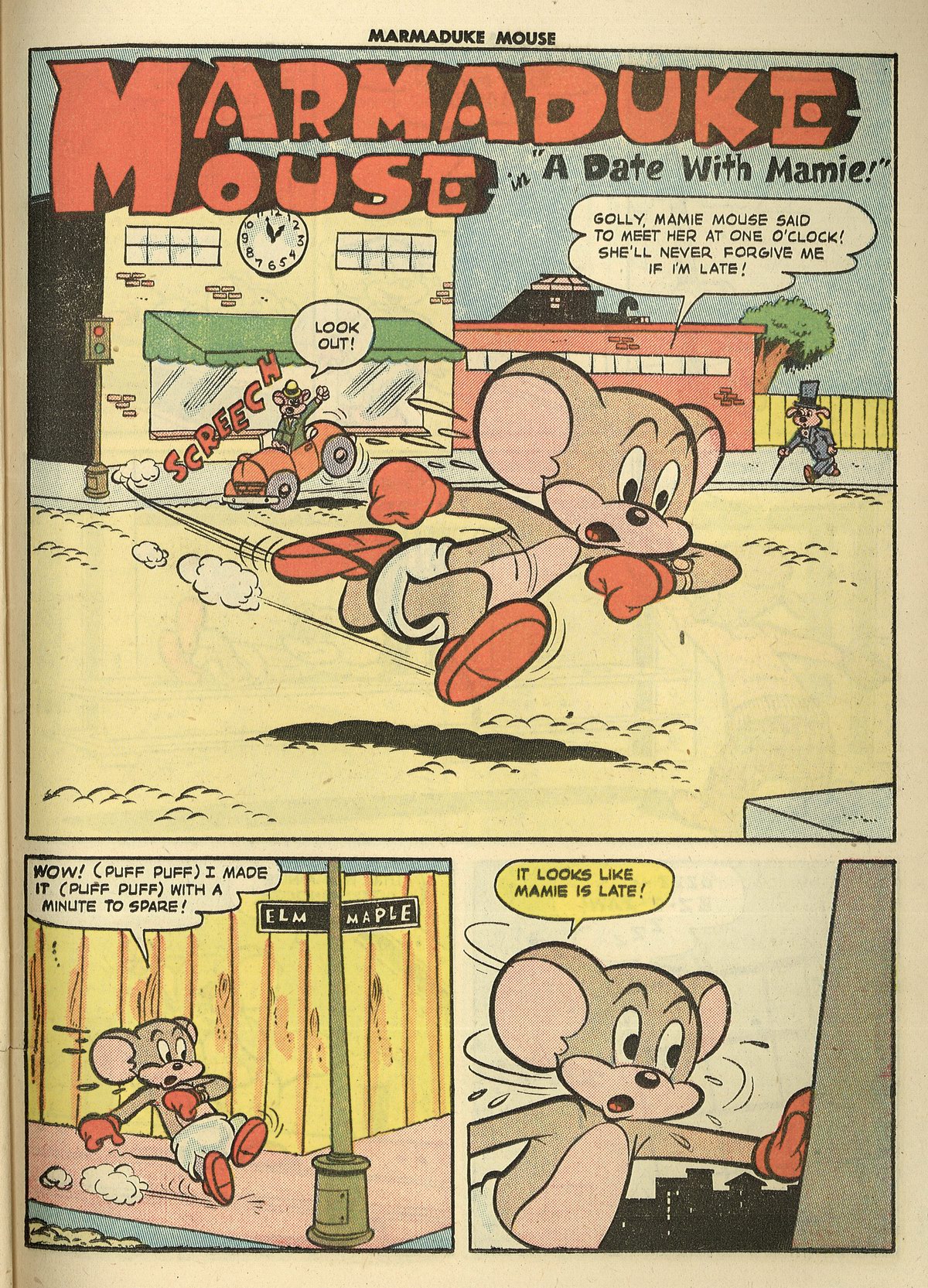 Read online Marmaduke Mouse comic -  Issue #61 - 27