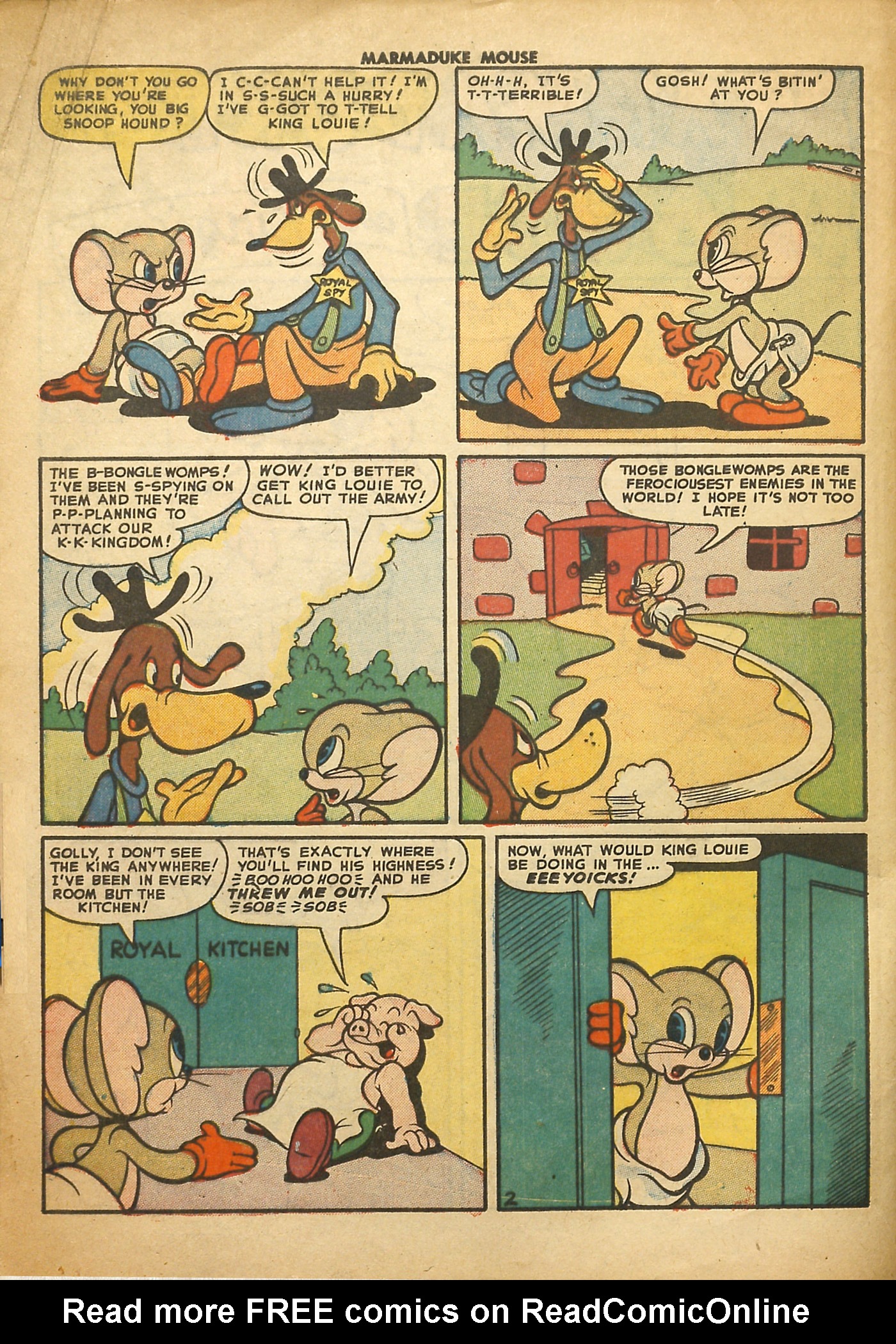 Read online Marmaduke Mouse comic -  Issue #30 - 4