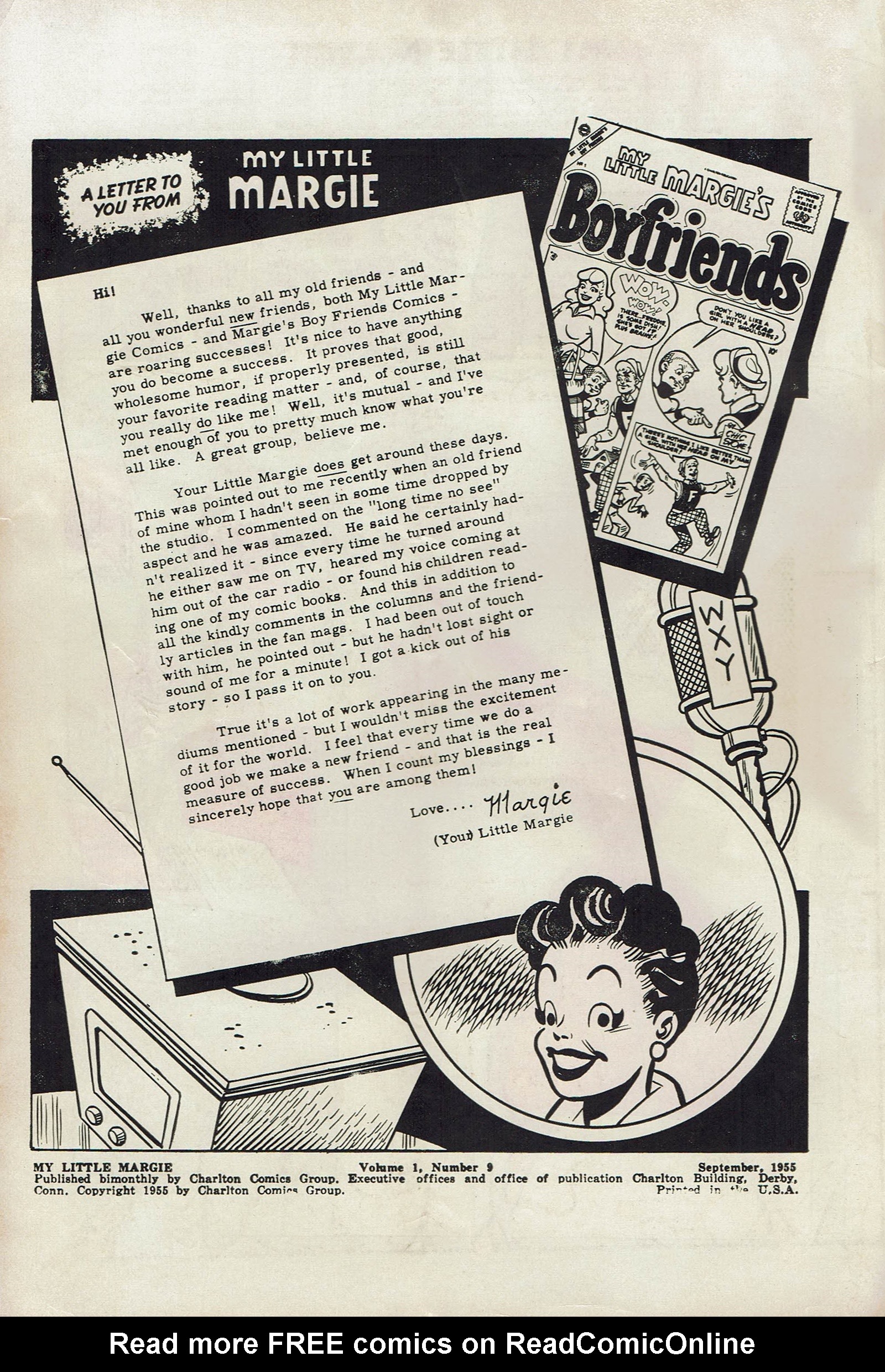 Read online My Little Margie (1954) comic -  Issue #9 - 2
