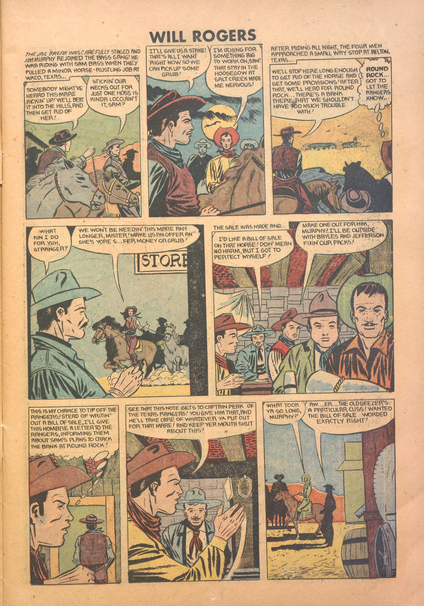 Read online Will Rogers Western comic -  Issue #2 - 11