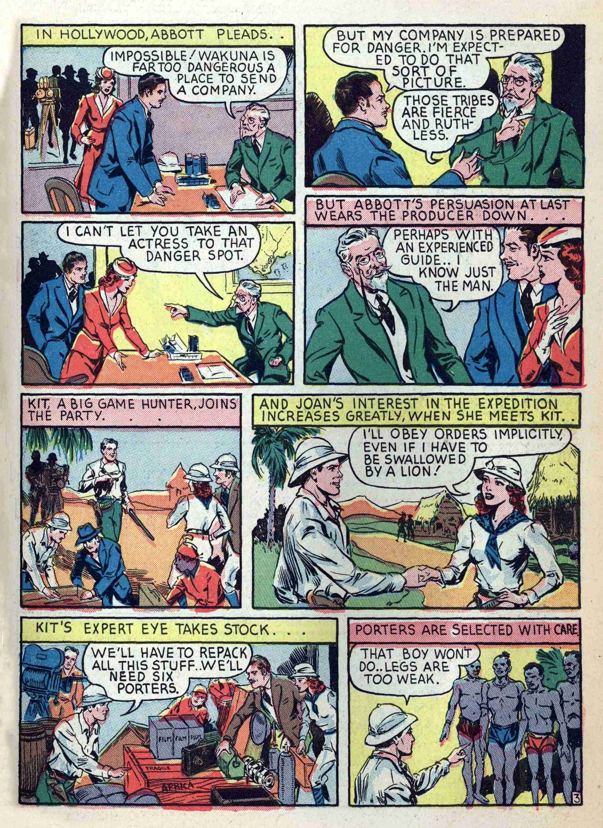 Read online Captain Flight Comics comic -  Issue #4 - 21