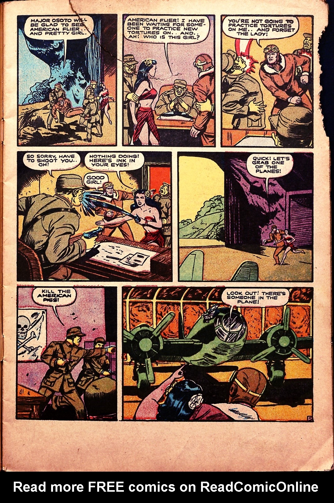 Read online Captain Flight Comics comic -  Issue #10 - 8