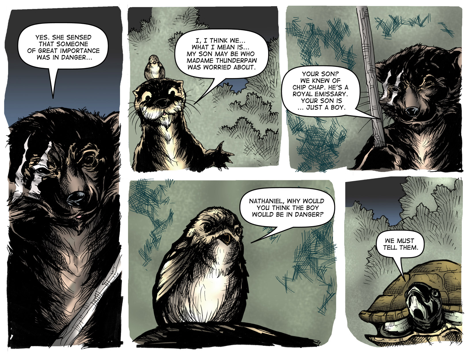Read online War of the Woods: Season One comic -  Issue #5 - 3