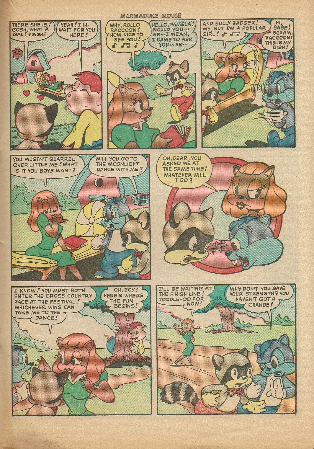 Read online Marmaduke Mouse comic -  Issue #16 - 19