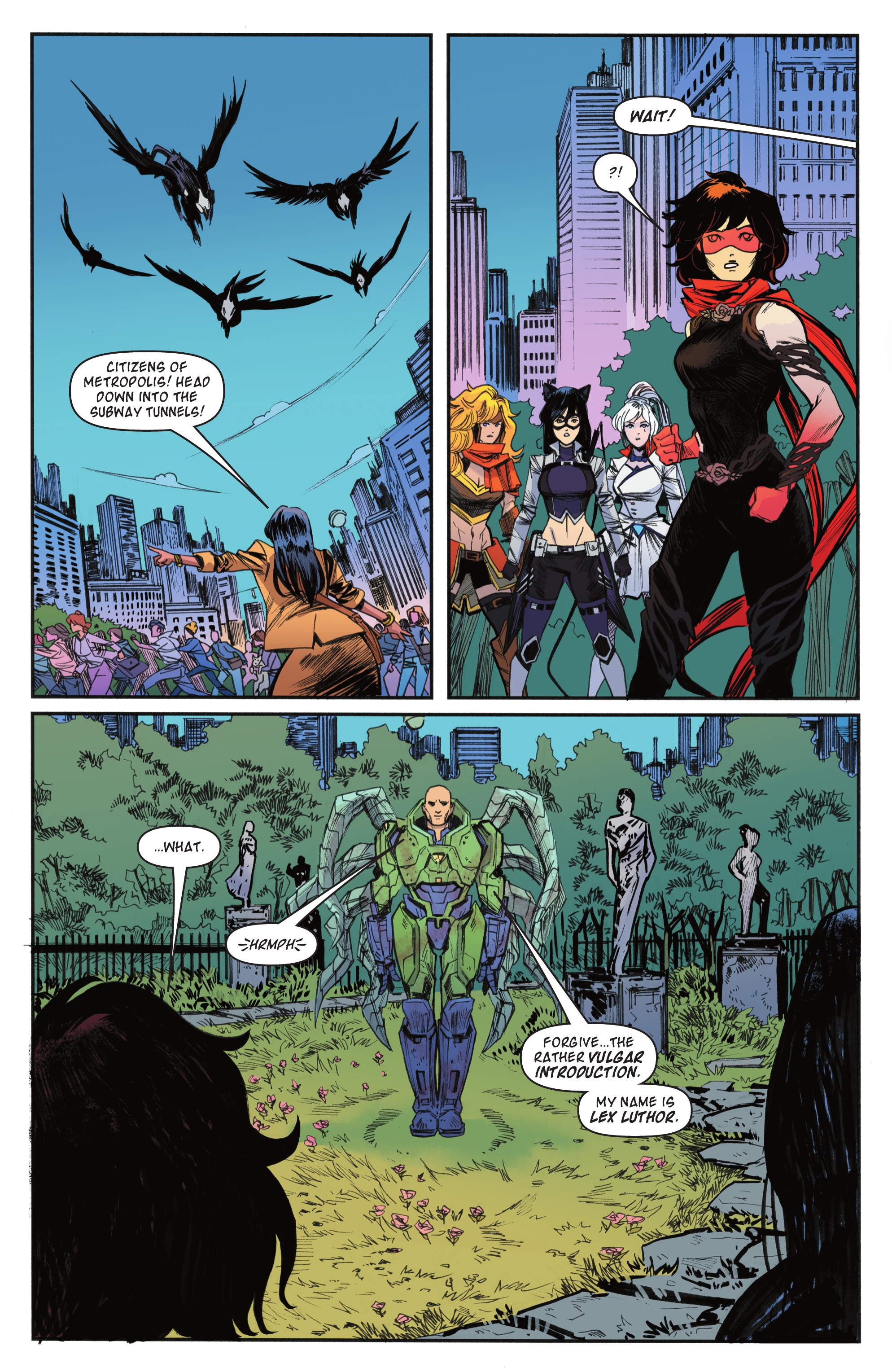 Read online DC/RWBY comic -  Issue #4 - 13