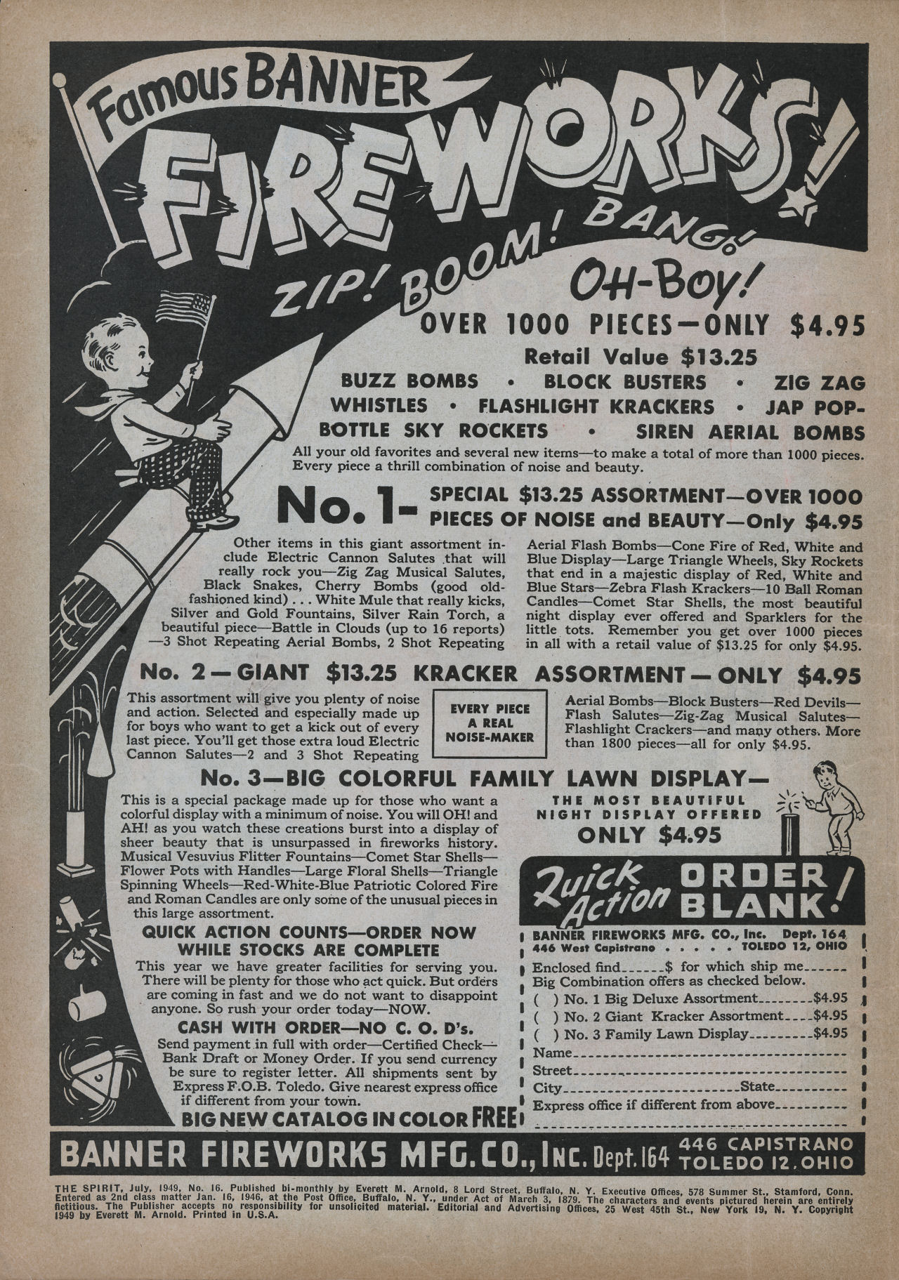 Read online The Spirit (1944) comic -  Issue #16 - 2