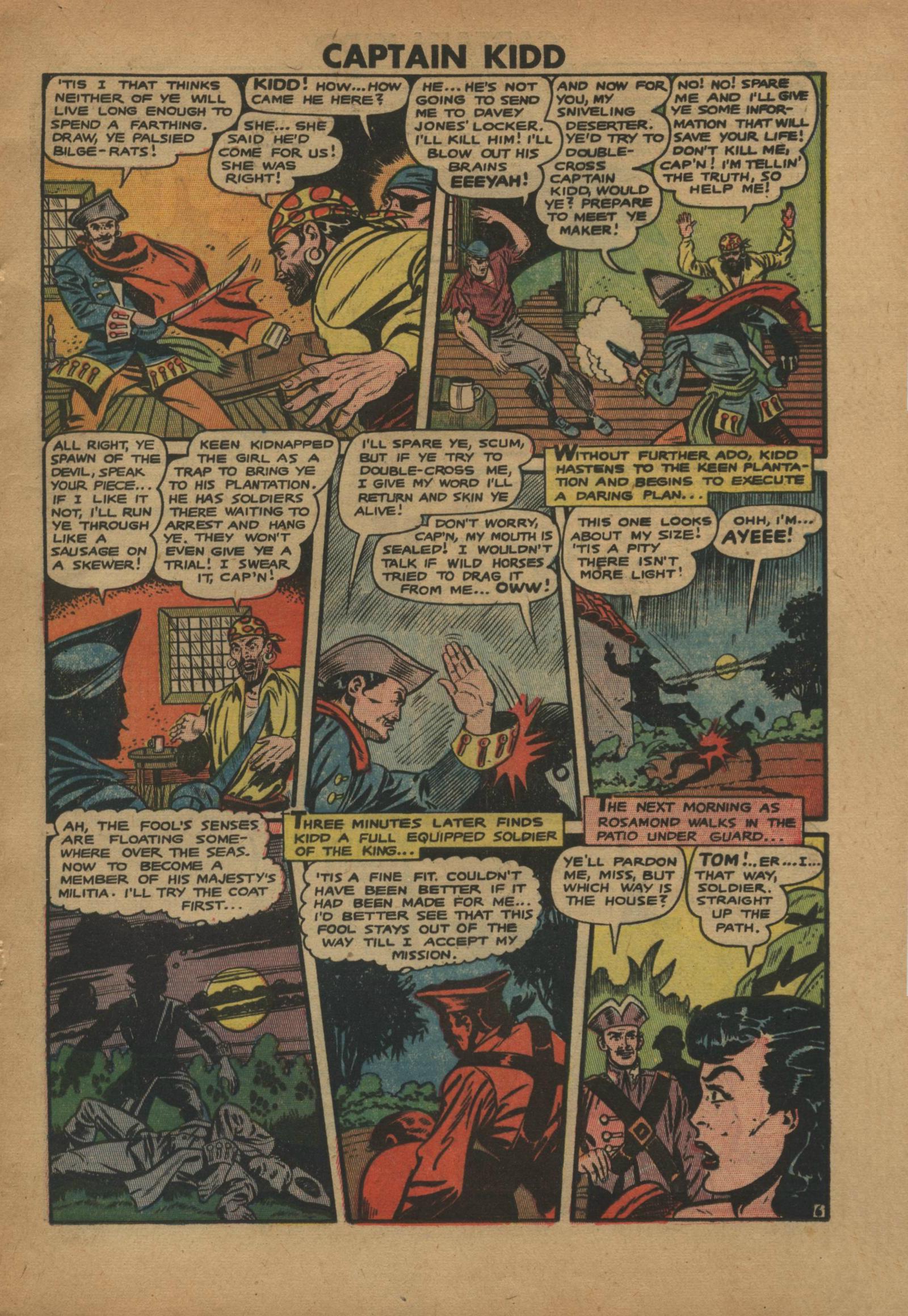 Read online Captain Kidd comic -  Issue #25 - 17