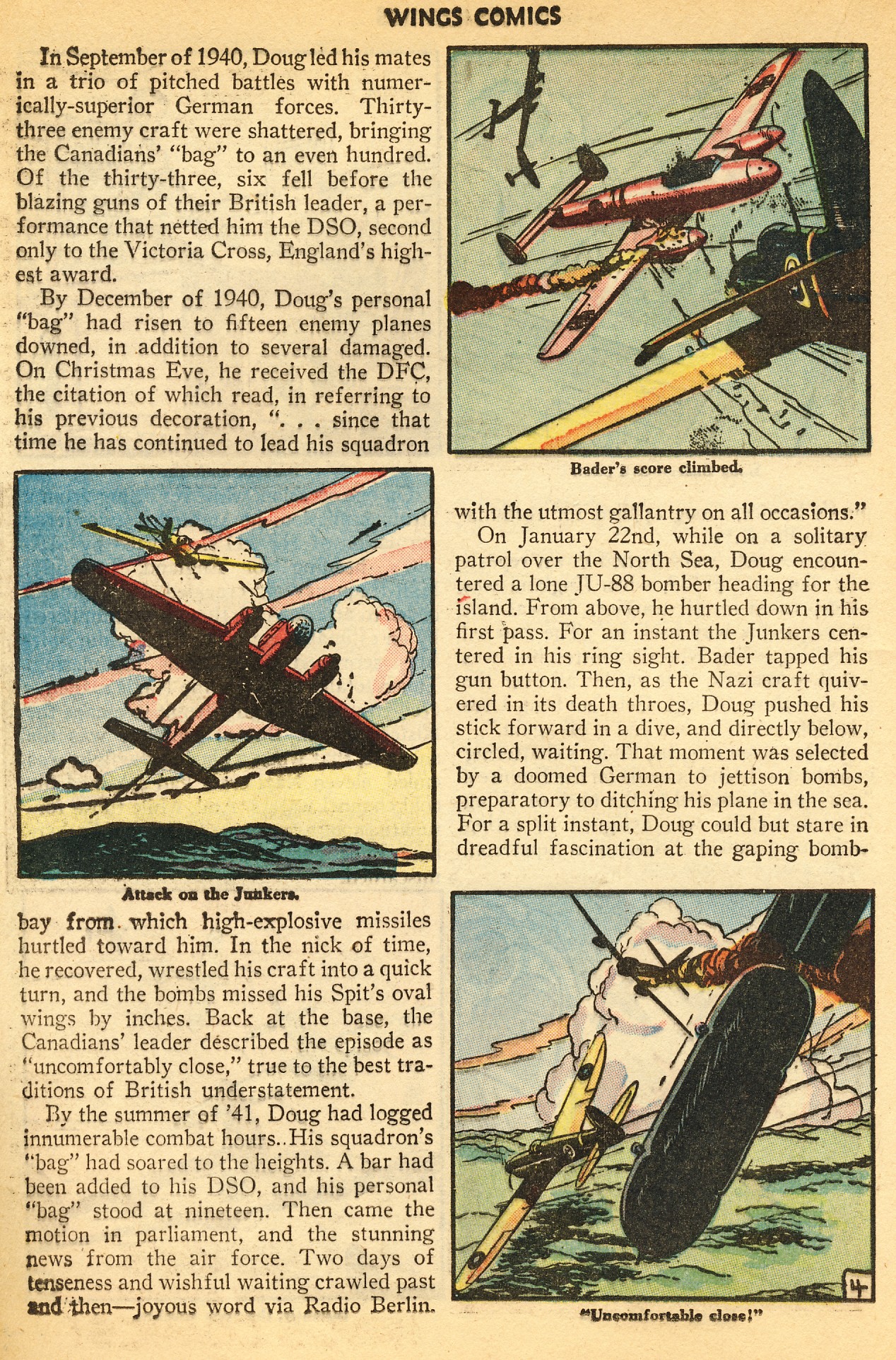 Read online Wings Comics comic -  Issue #82 - 28