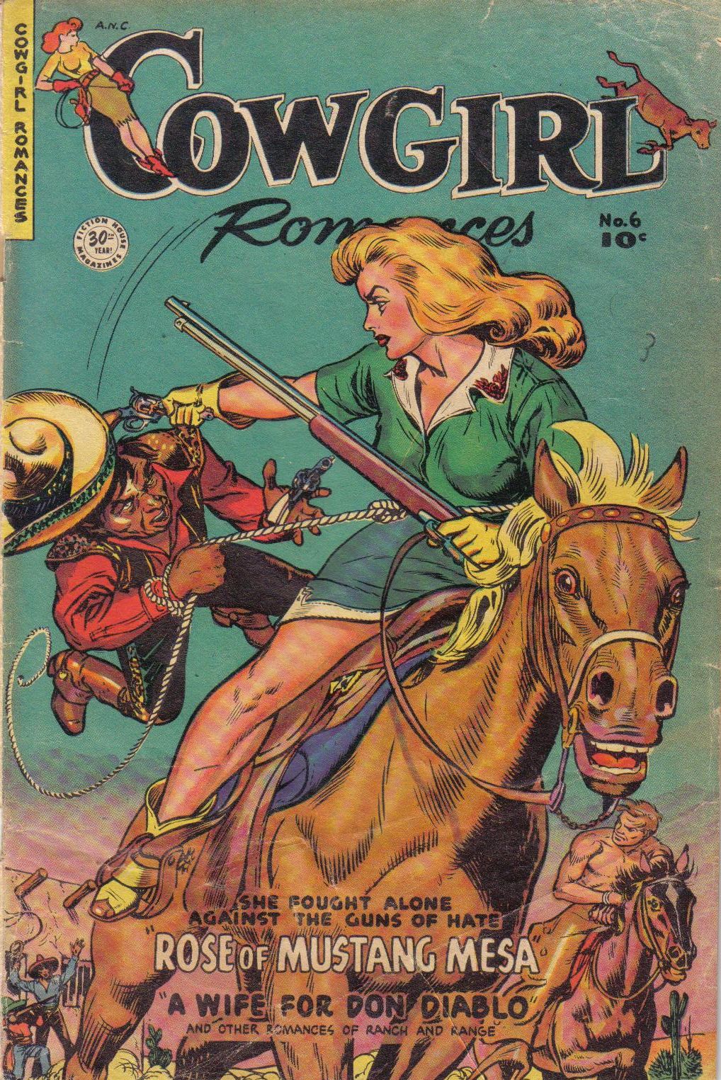 Read online Cowgirl Romances (1950) comic -  Issue #6 - 1