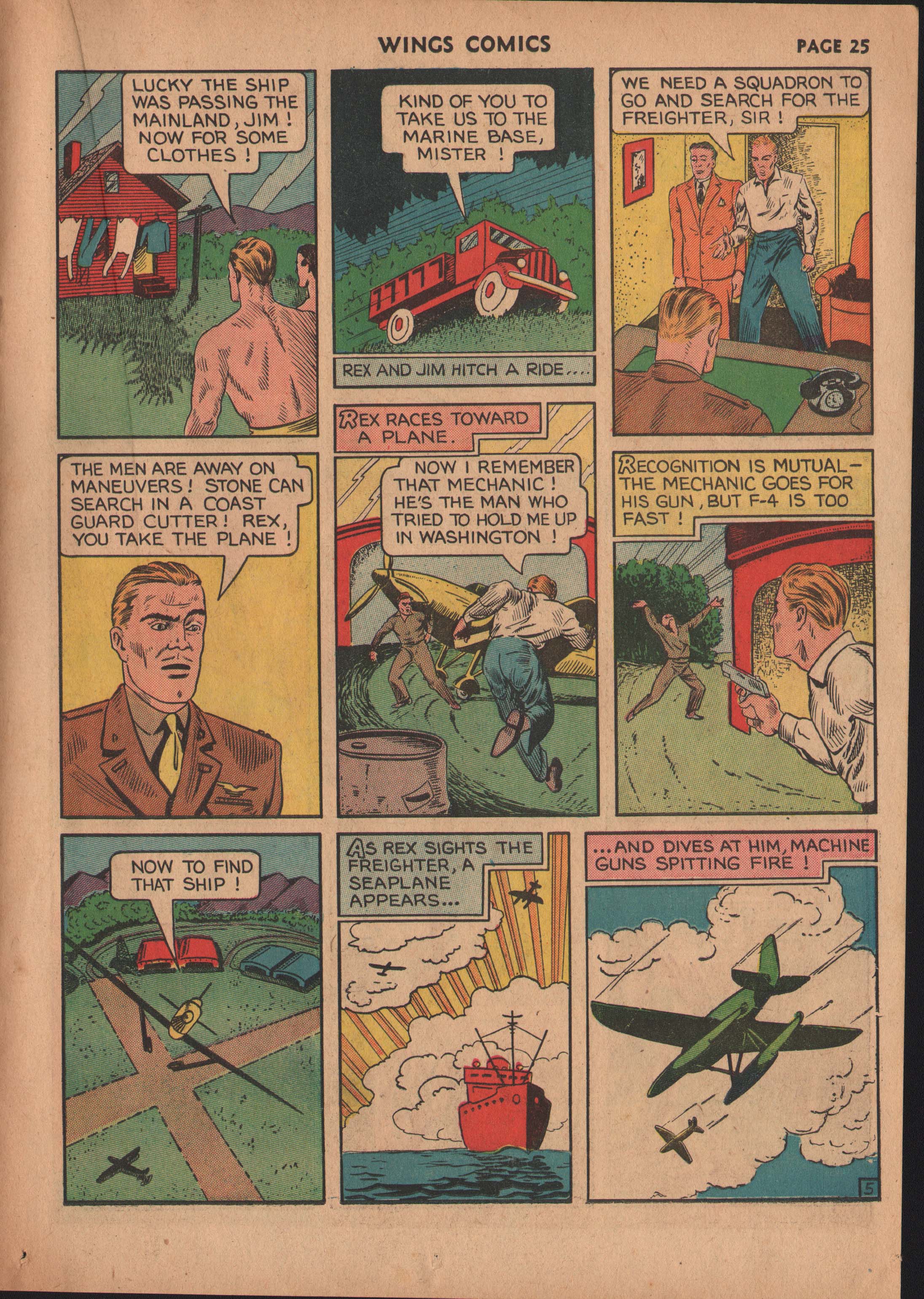 Read online Wings Comics comic -  Issue #13 - 27
