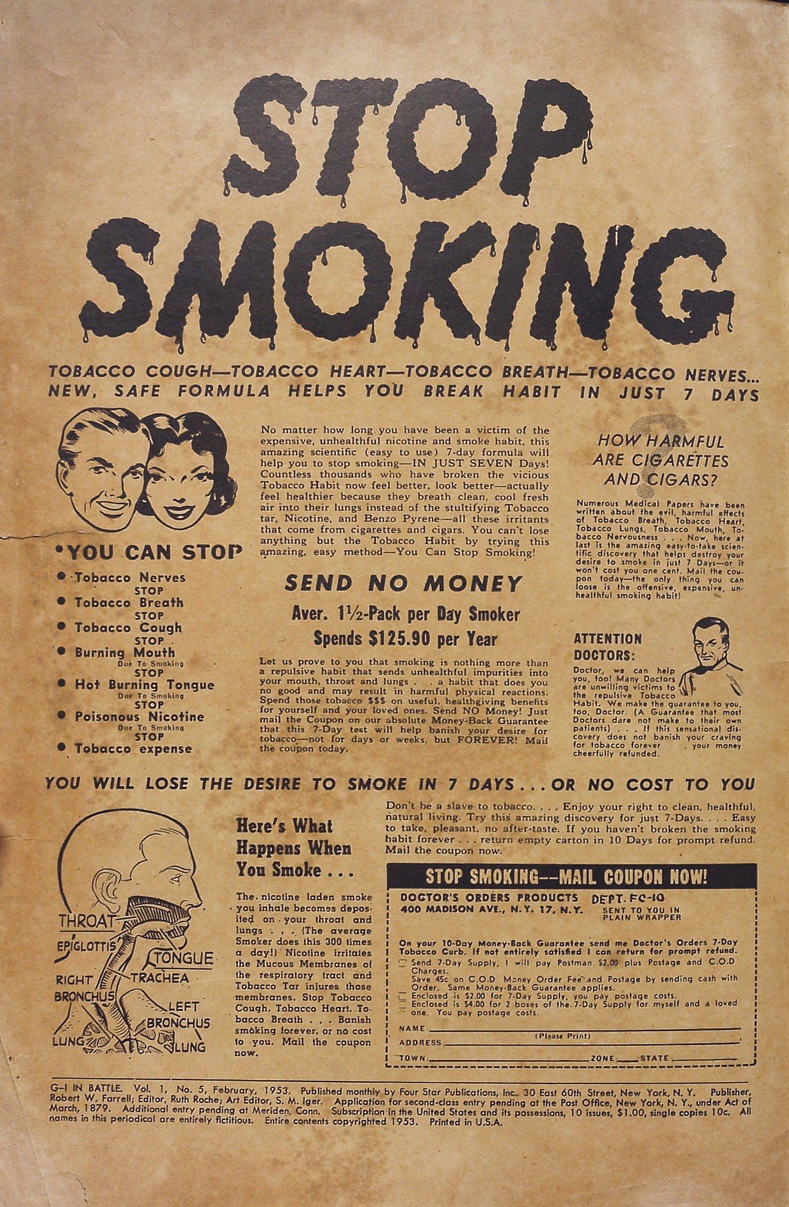 Read online G-I in Battle (1952) comic -  Issue #5 - 2