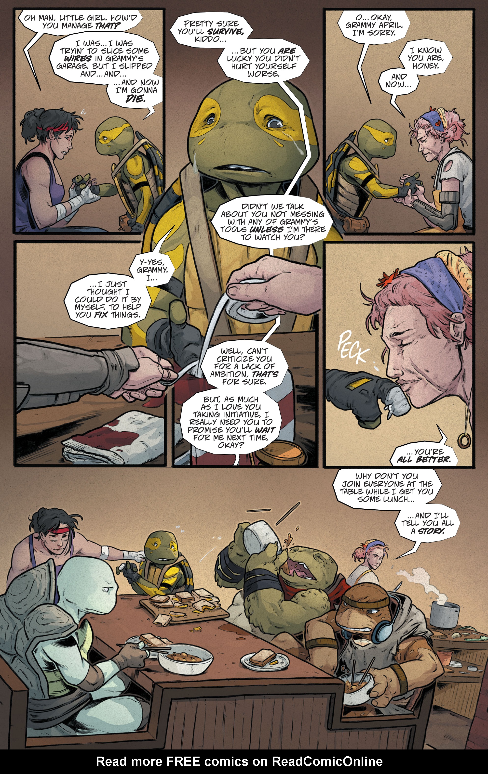 Read online Teenage Mutant Ninja Turtles: The Last Ronin - The Lost Years comic -  Issue #3 - 7