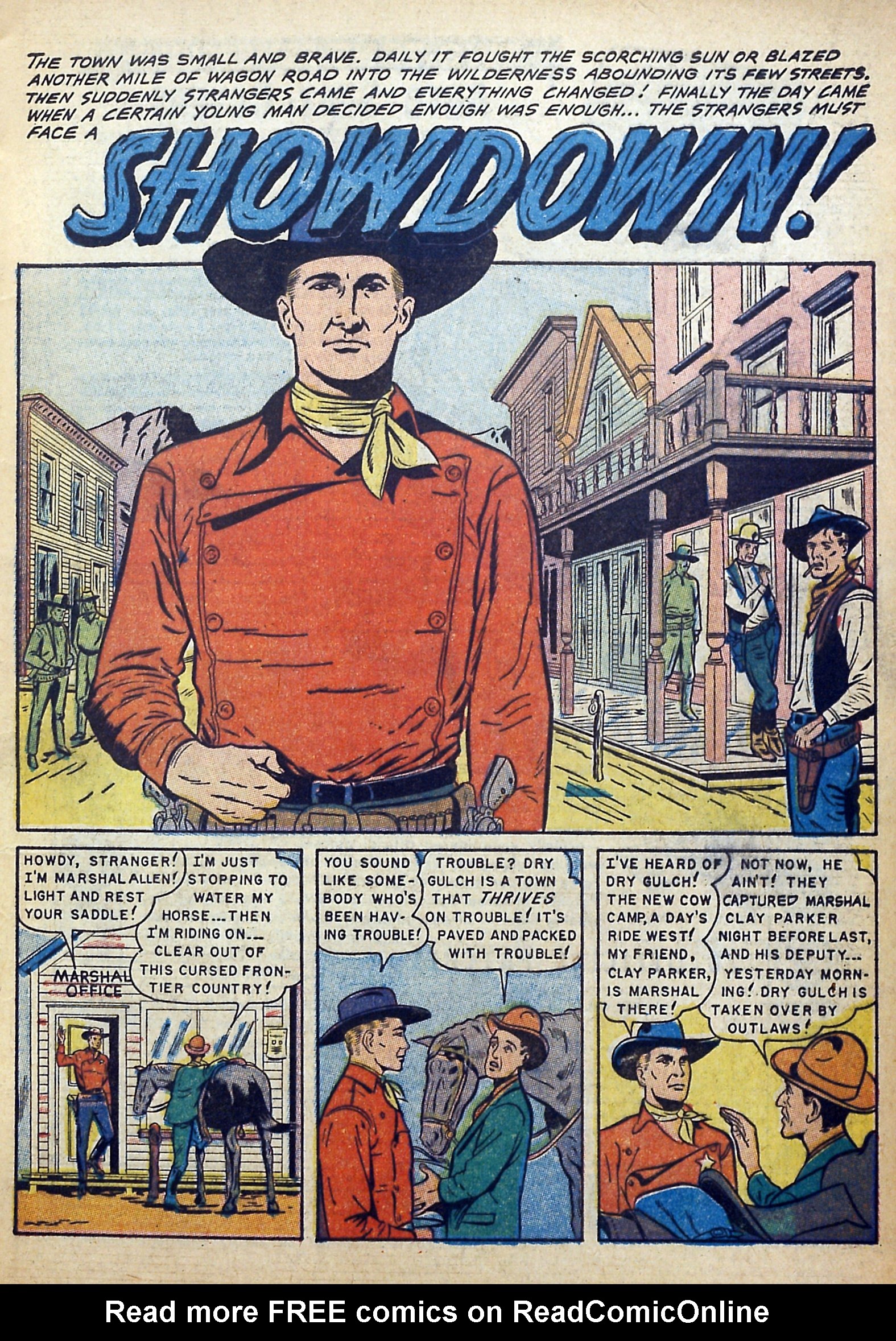 Read online Gunsmoke Trail comic -  Issue #4 - 3