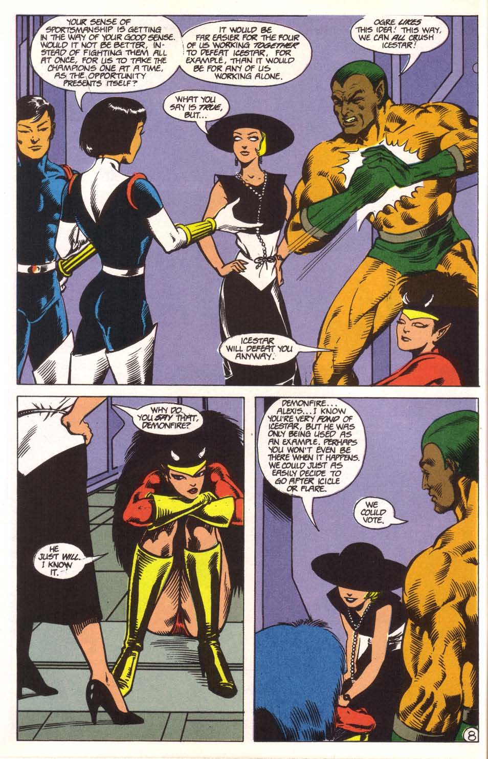 Read online Flare (1990) comic -  Issue #7 - 10