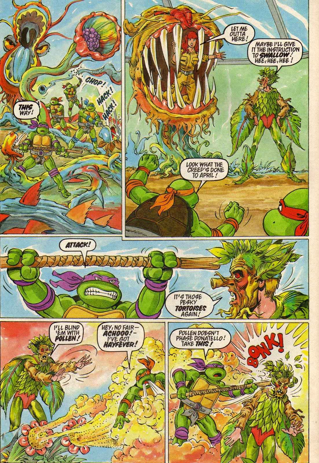 Read online Teenage Mutant Hero Turtles Adventures comic -  Issue #21 - 26