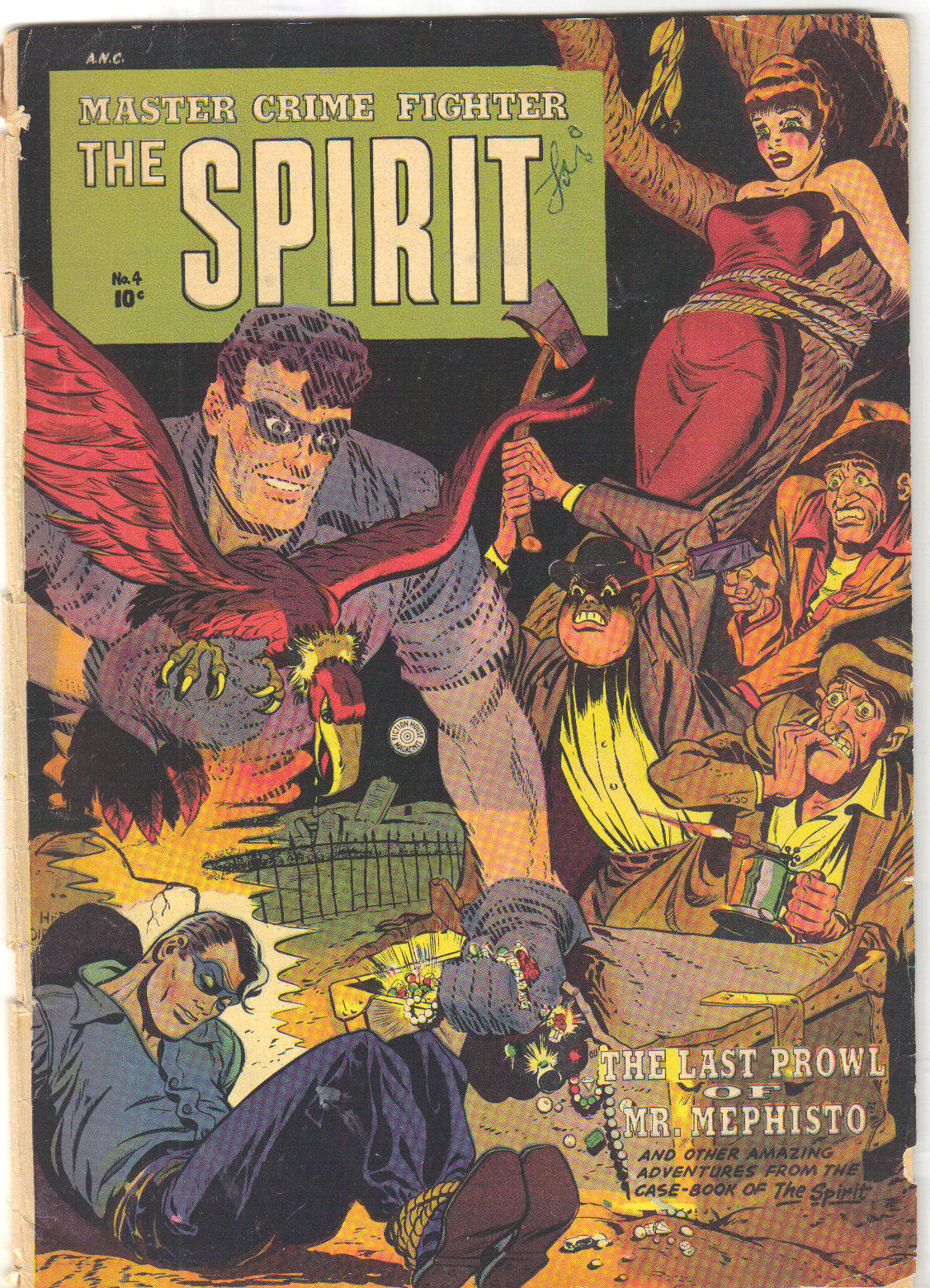Read online The Spirit (1952) comic -  Issue #4 - 1