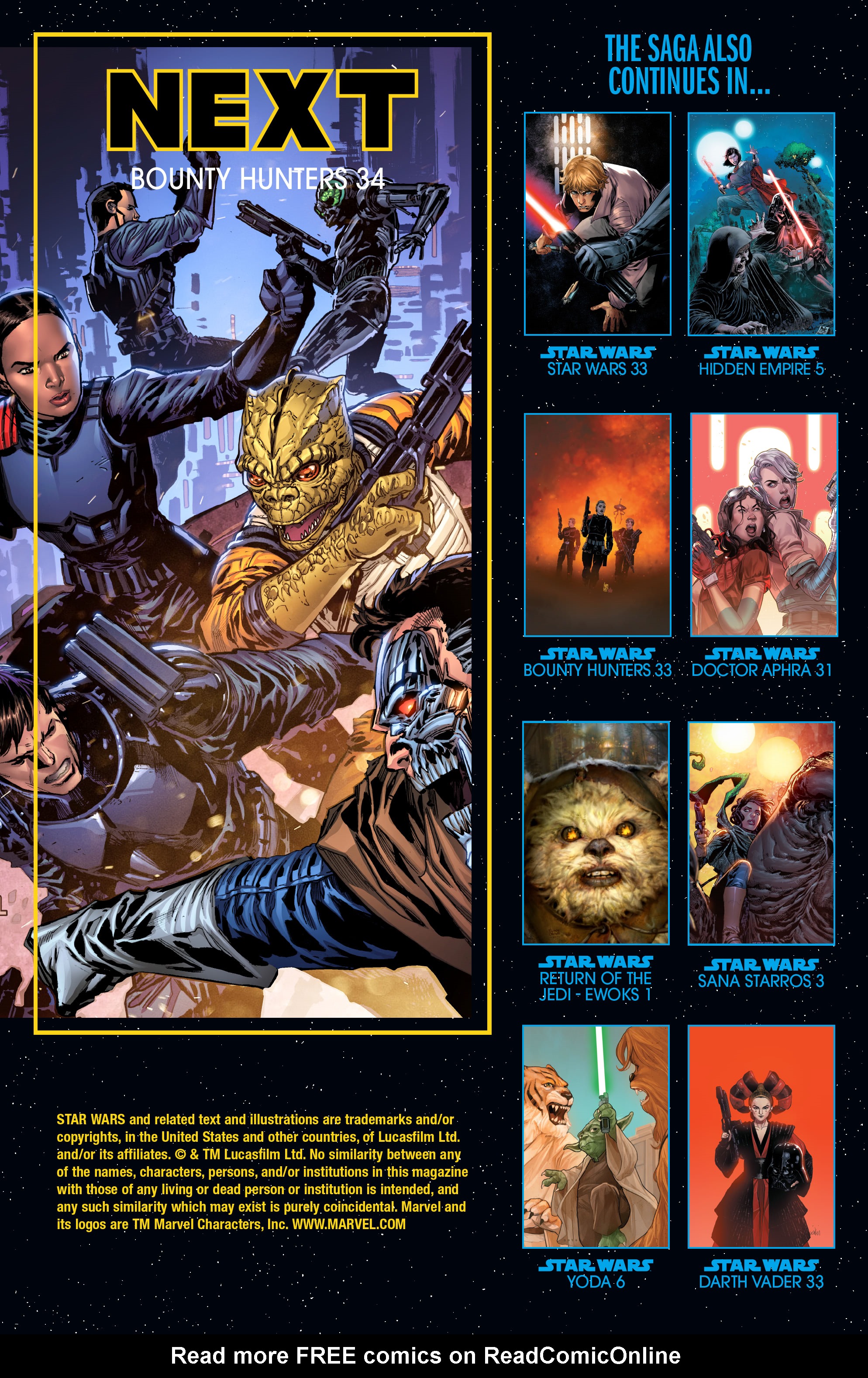 Read online Star Wars: Bounty Hunters comic -  Issue #33 - 22
