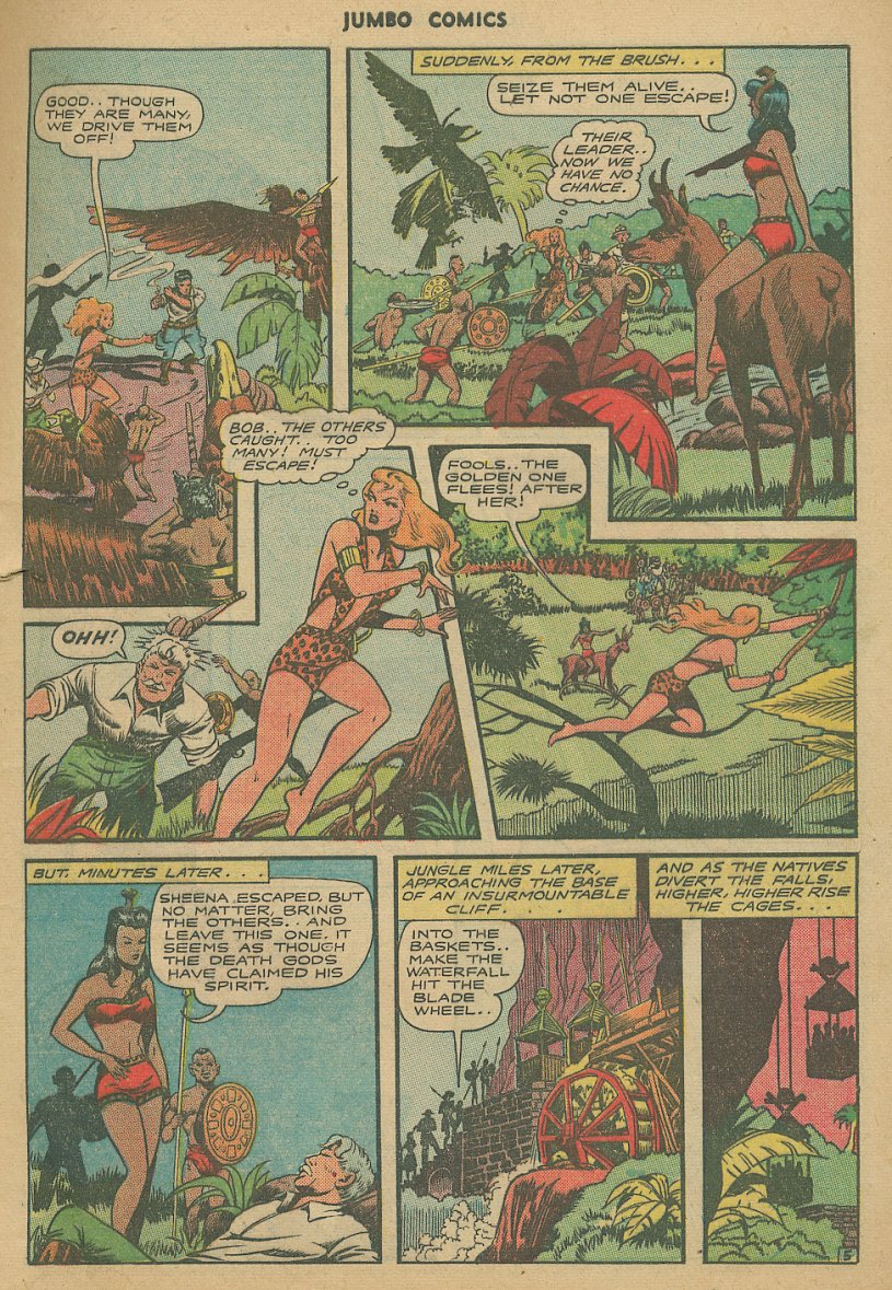 Read online Jumbo Comics comic -  Issue #82 - 7