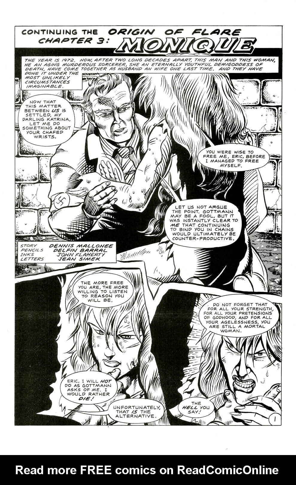 Read online Flare First Edition comic -  Issue #8 - 3