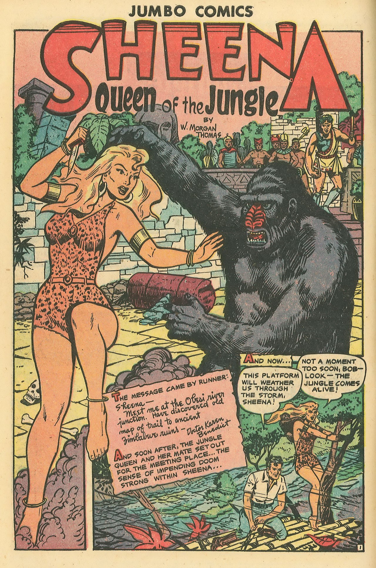 Read online Jumbo Comics comic -  Issue #154 - 4