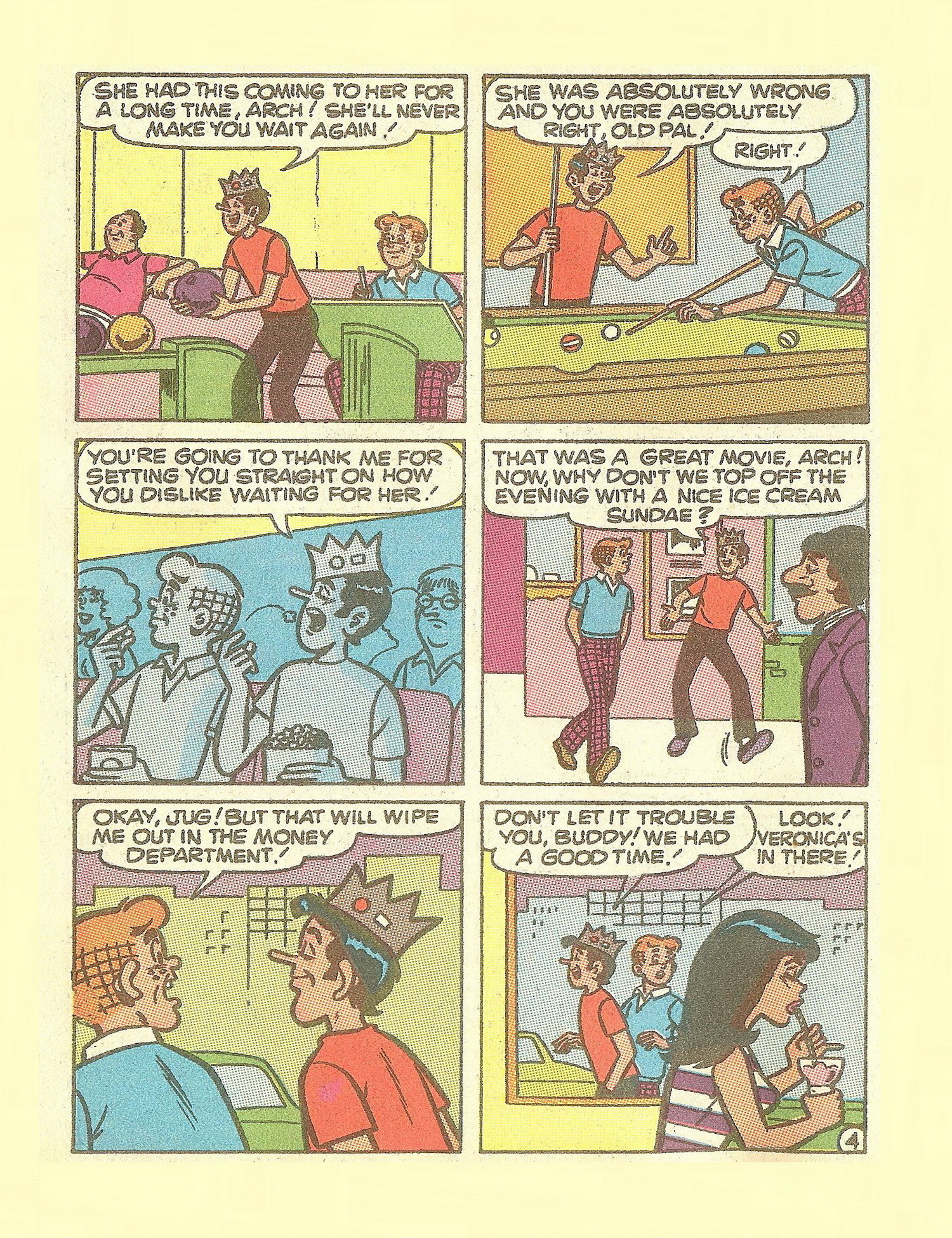 Read online Jughead Jones Comics Digest comic -  Issue #65 - 60