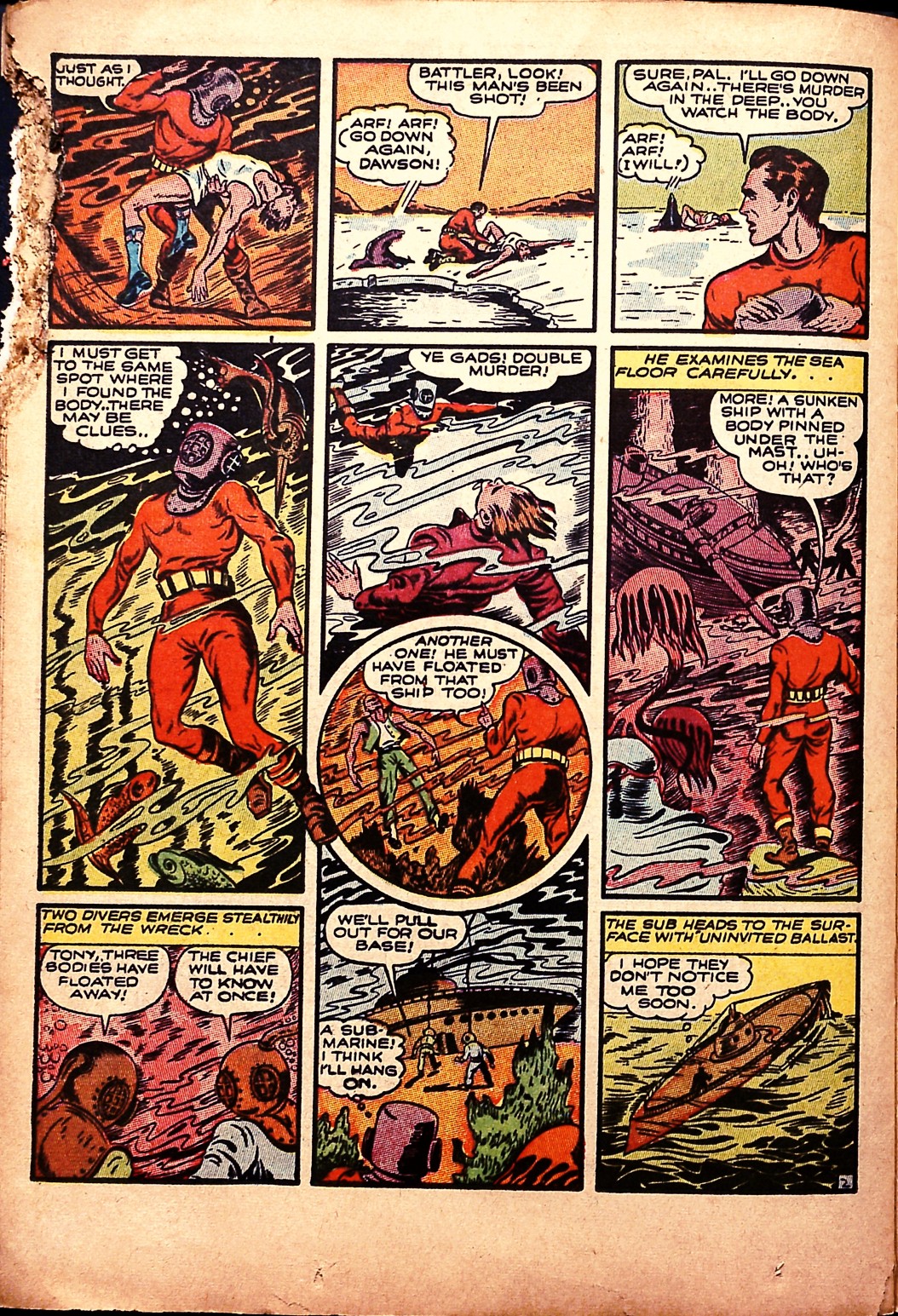 Read online Captain Flight Comics comic -  Issue #10 - 35