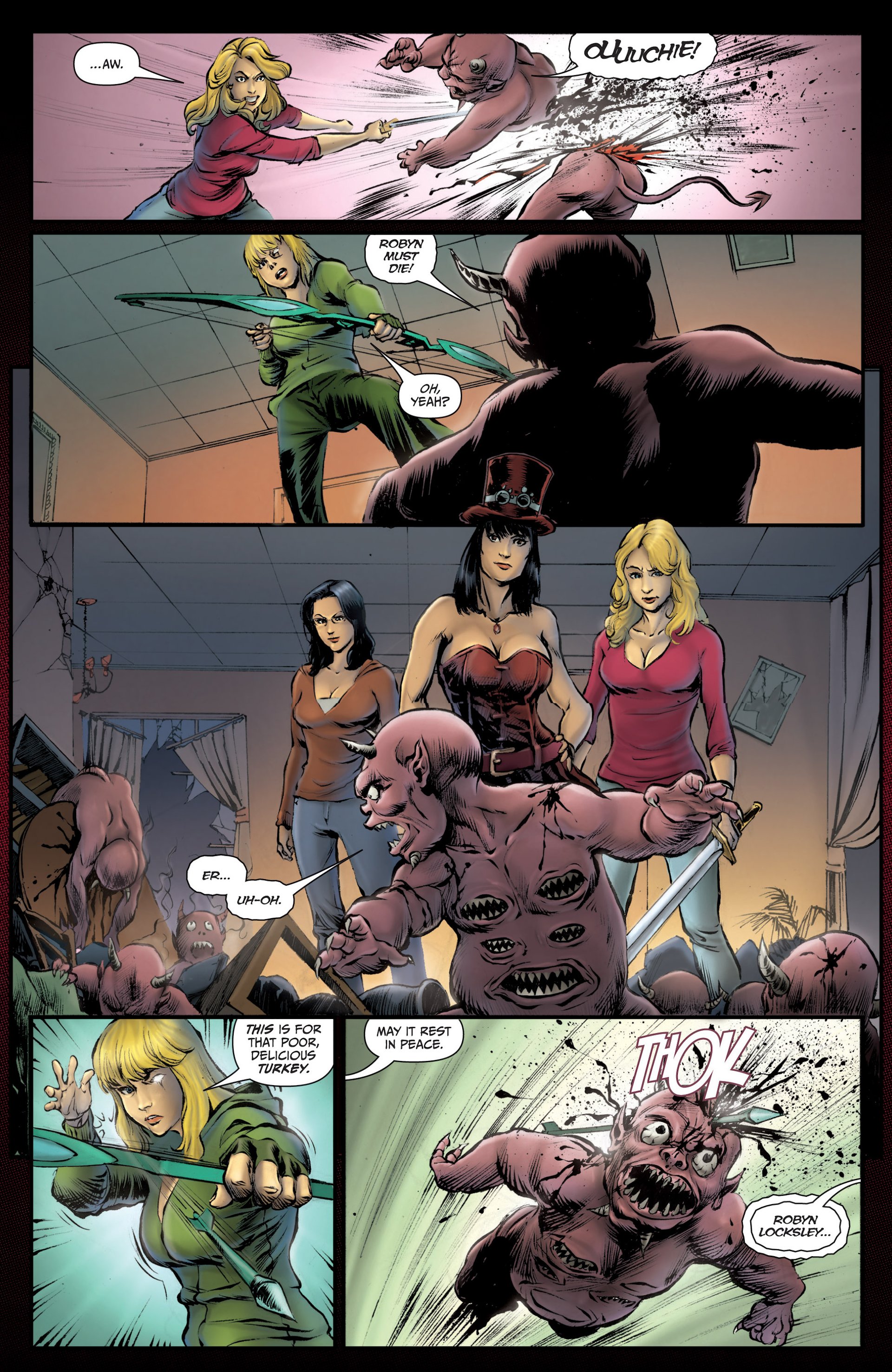 Read online Grimm Fairy Tales: Holiday Editions comic -  Issue #5 - 36