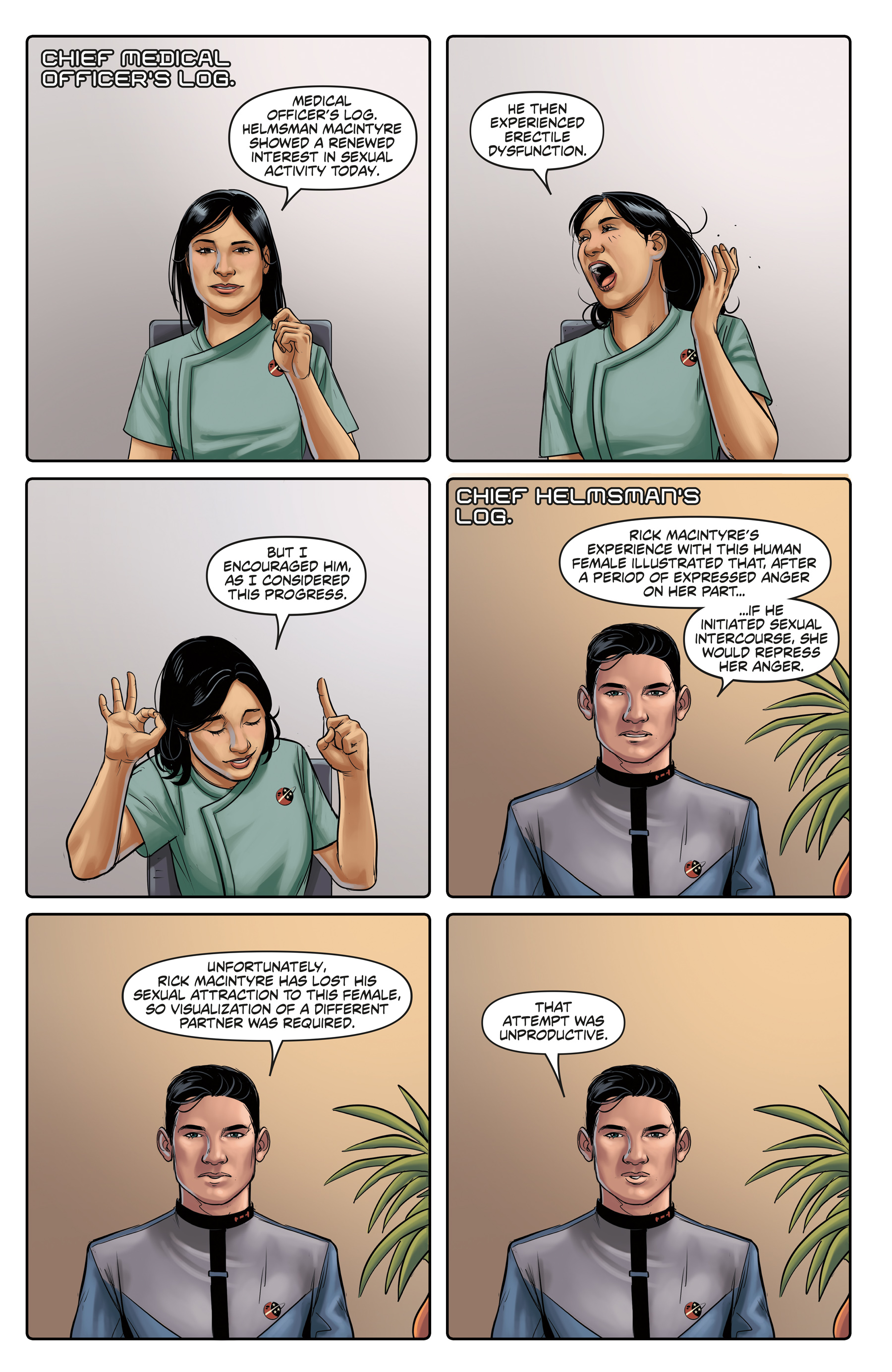 Read online Space Job comic -  Issue #4 - 18