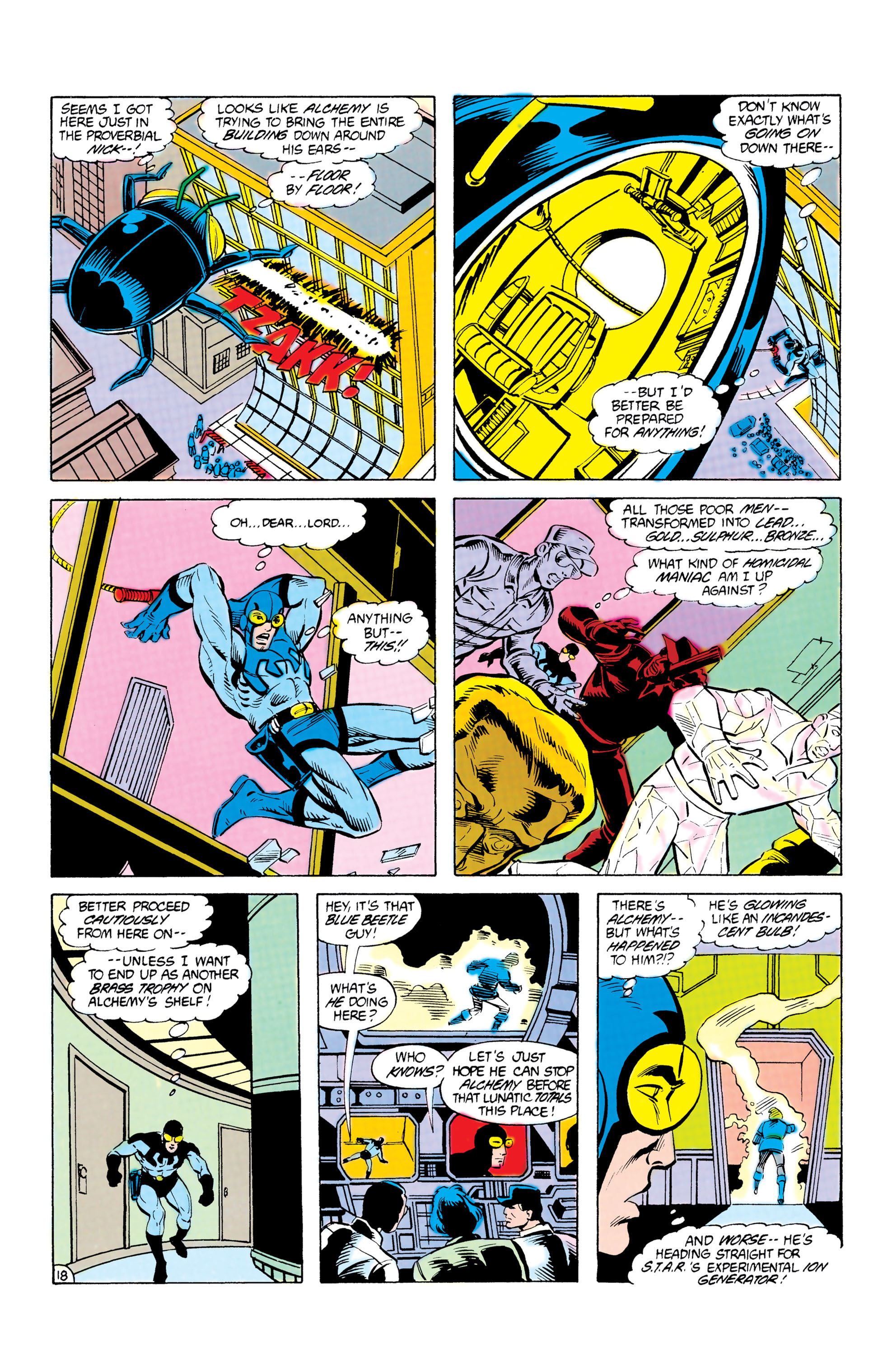 Read online Blue Beetle (1986) comic -  Issue #4 - 19