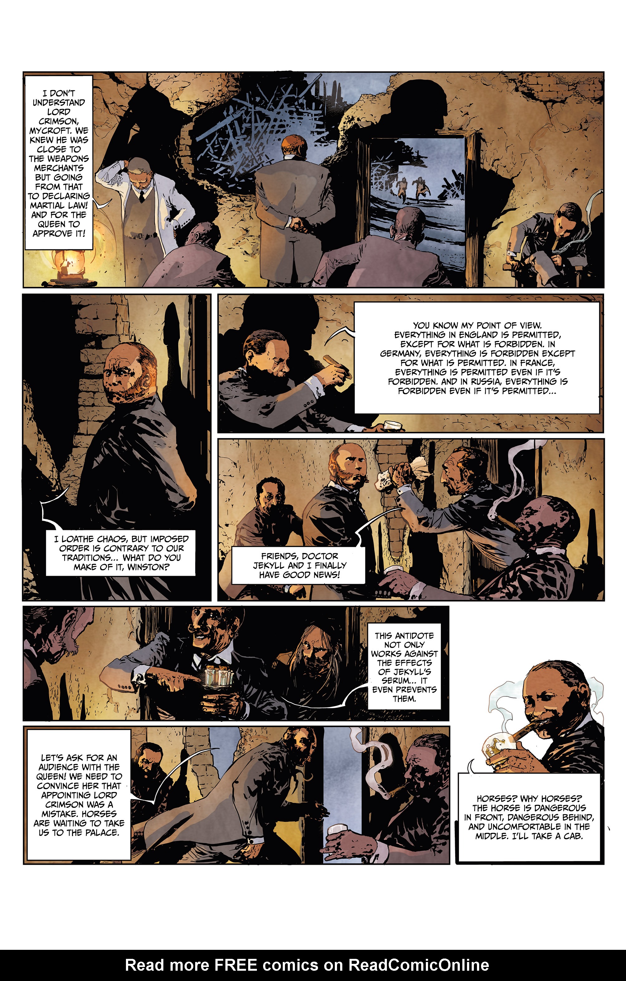 Read online M.O.R.I.A.R.T.Y : The Clockwork Empire comic -  Issue #4 - 12