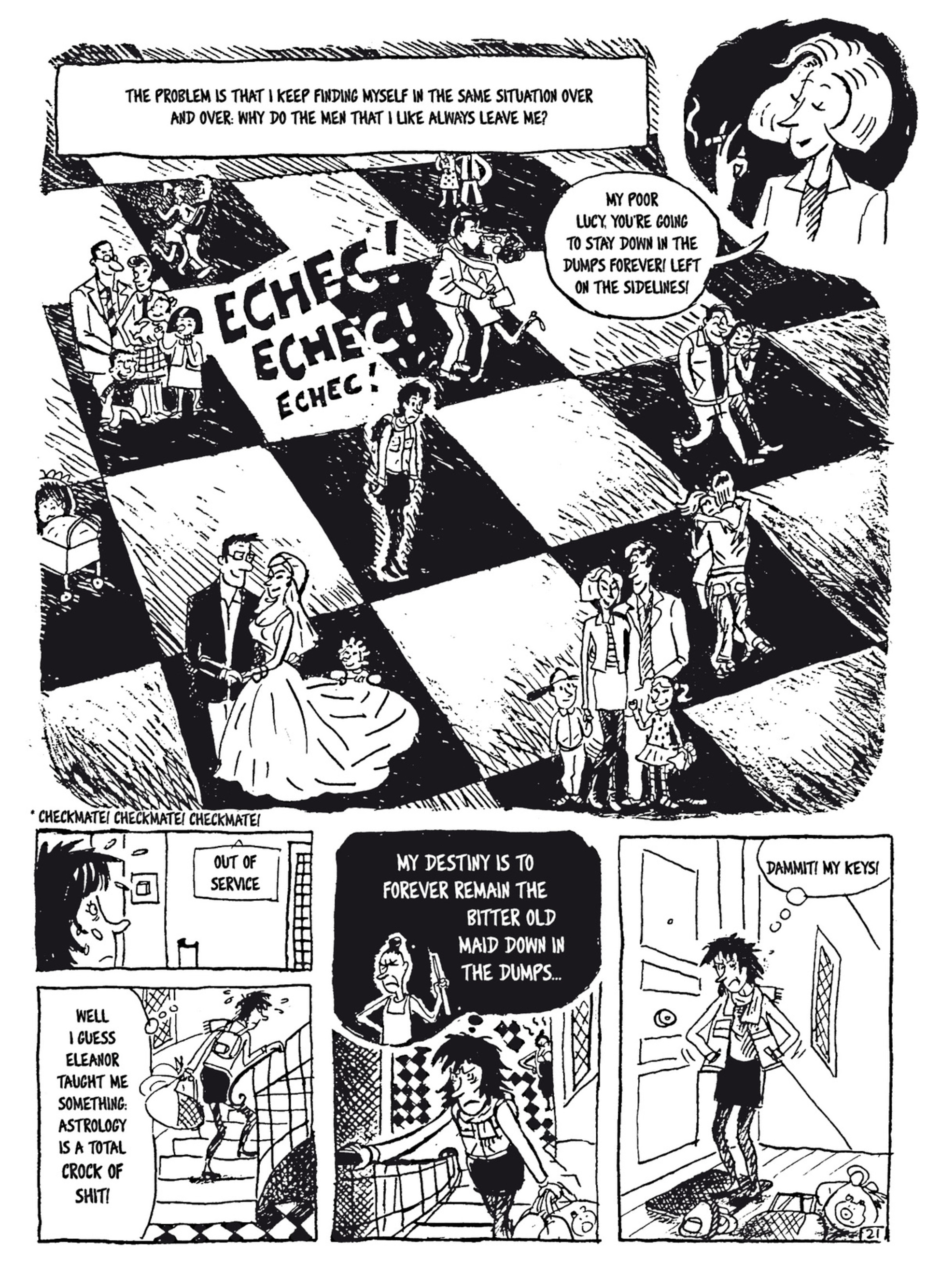Read online Bluesy Lucy - The Existential Chronicles of a Thirtysomething comic -  Issue #1 - 23