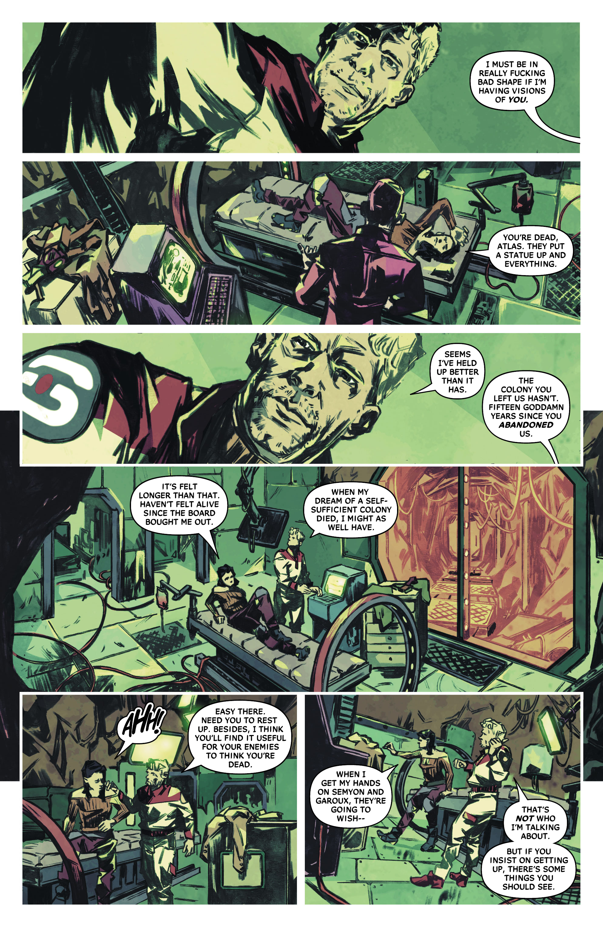 Read online Fear of a Red Planet comic -  Issue #4 - 18