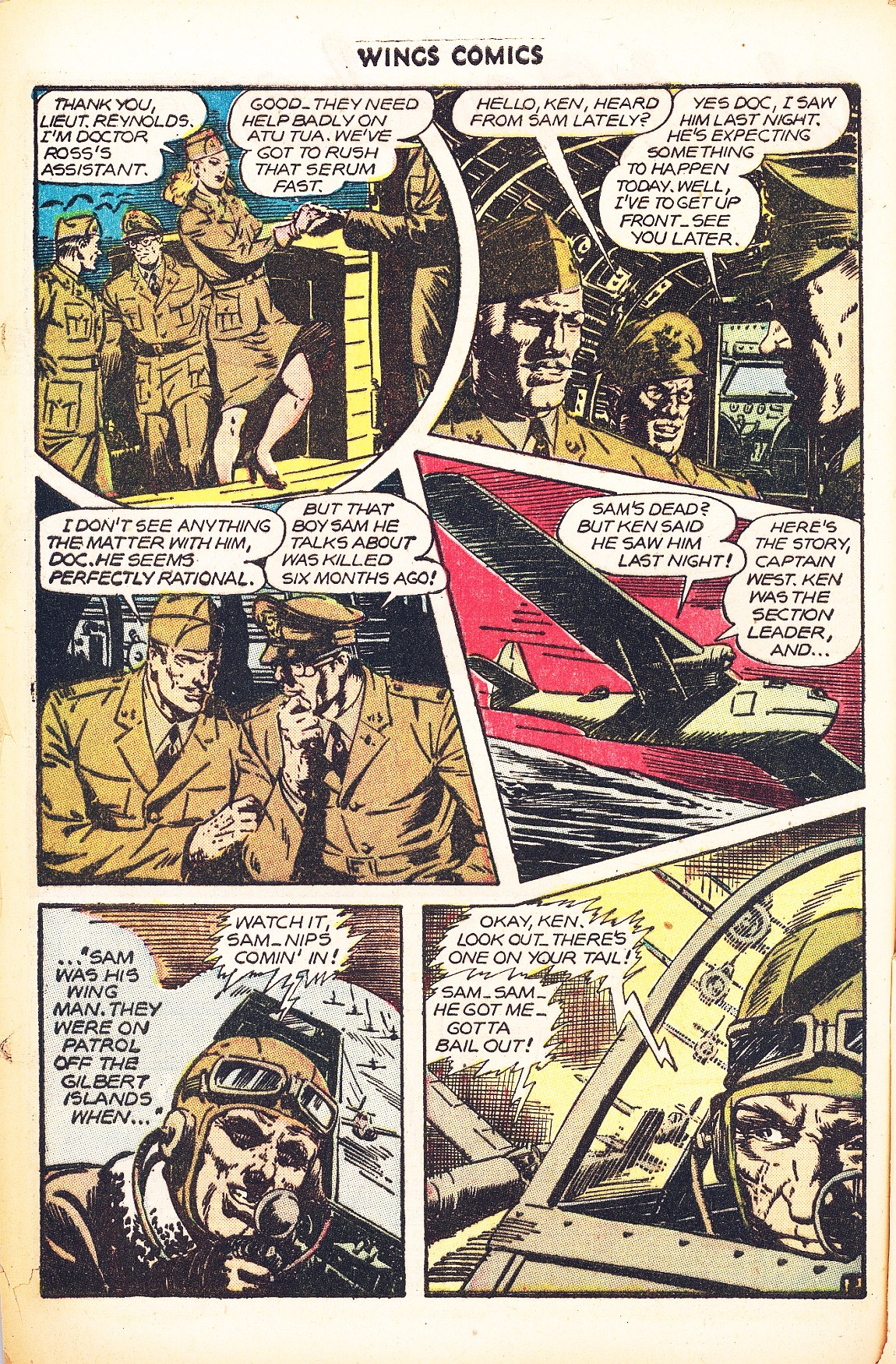 Read online Wings Comics comic -  Issue #74 - 44