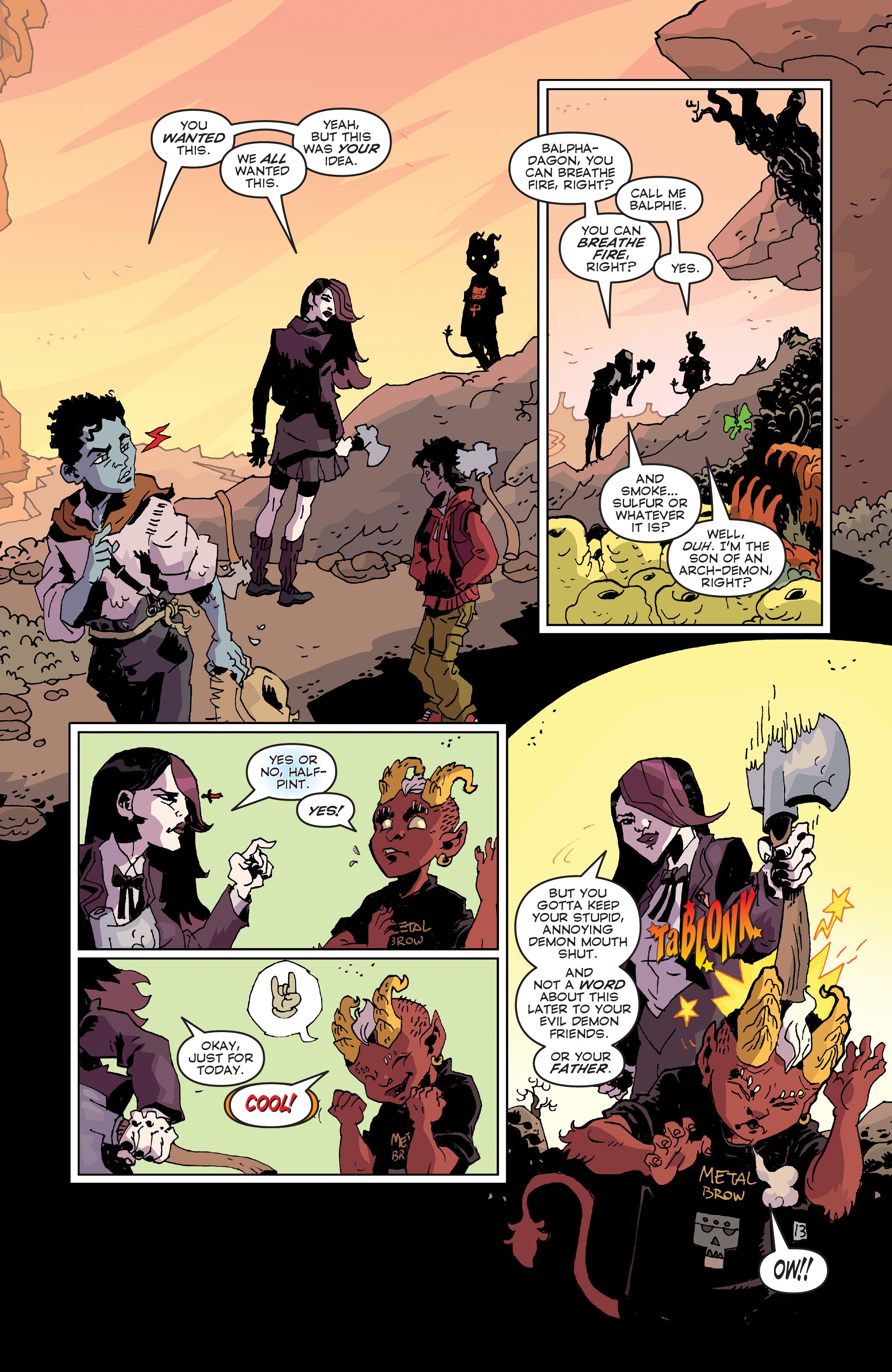 Read online In Hell We Fight! comic -  Issue #1 - 16